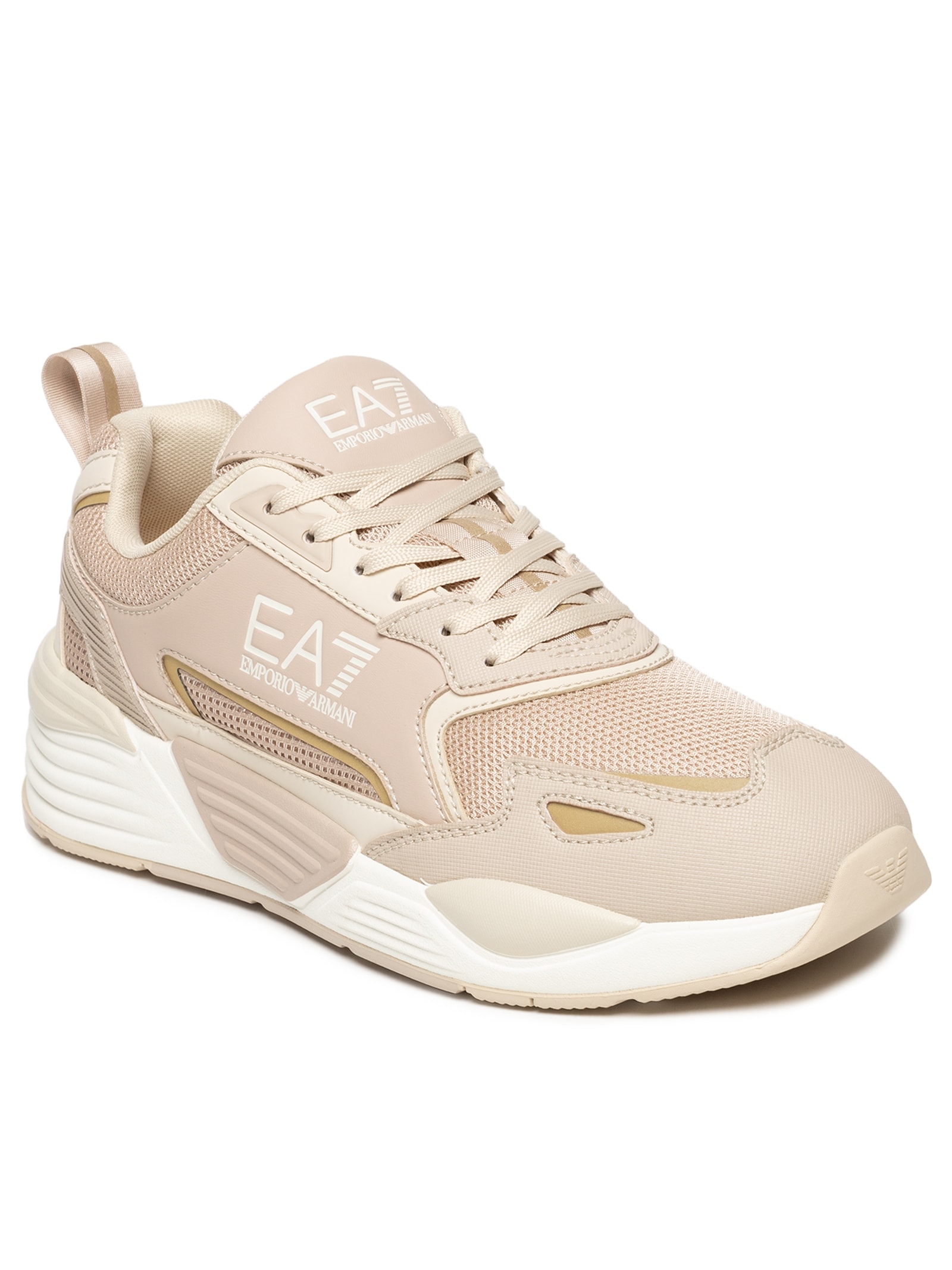 Tênis Masculino Casual Ace Runner New Bege Ea7 Emporio Armani