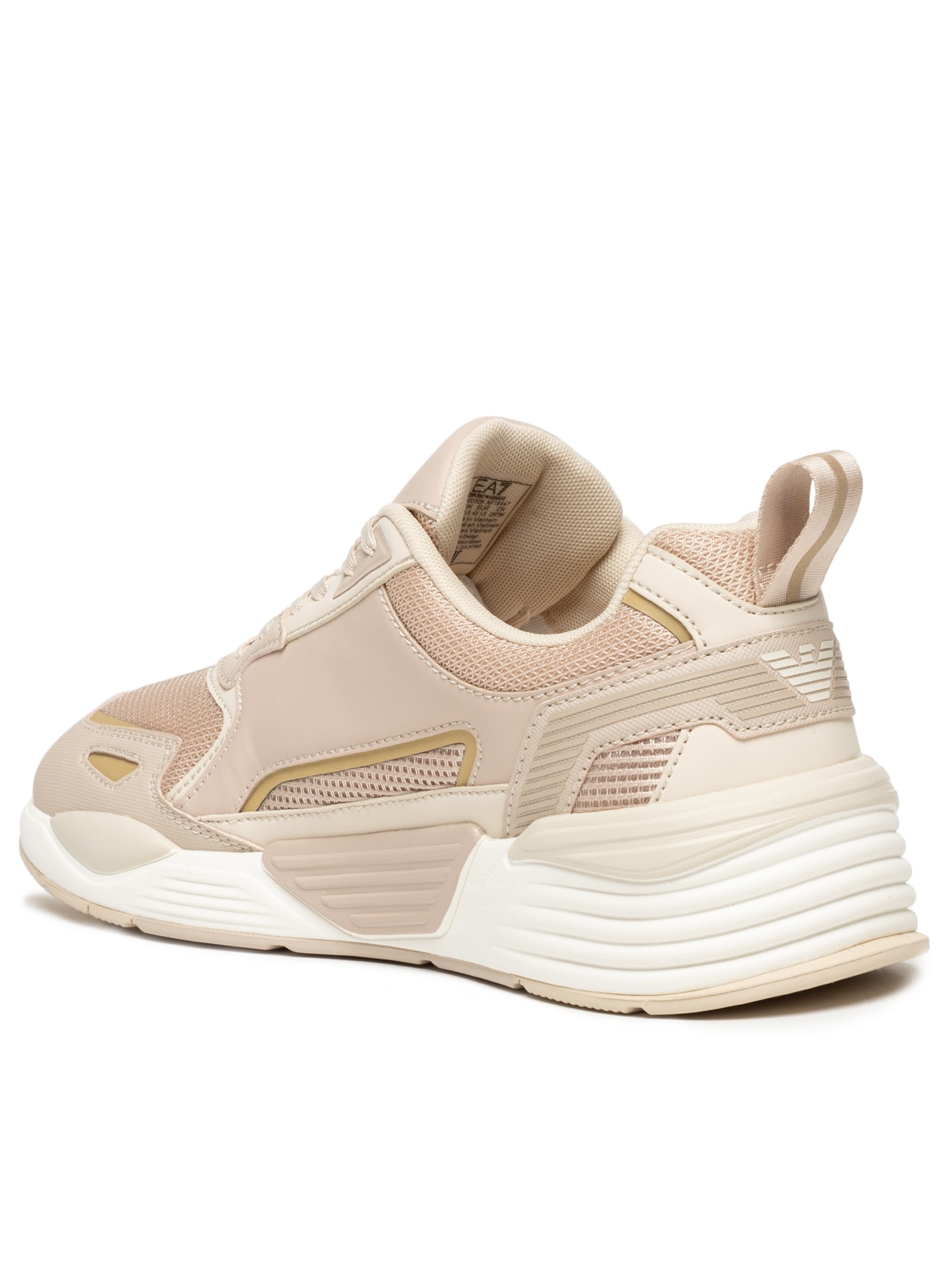 Tênis Masculino Casual Ace Runner New Bege Ea7 Emporio Armani