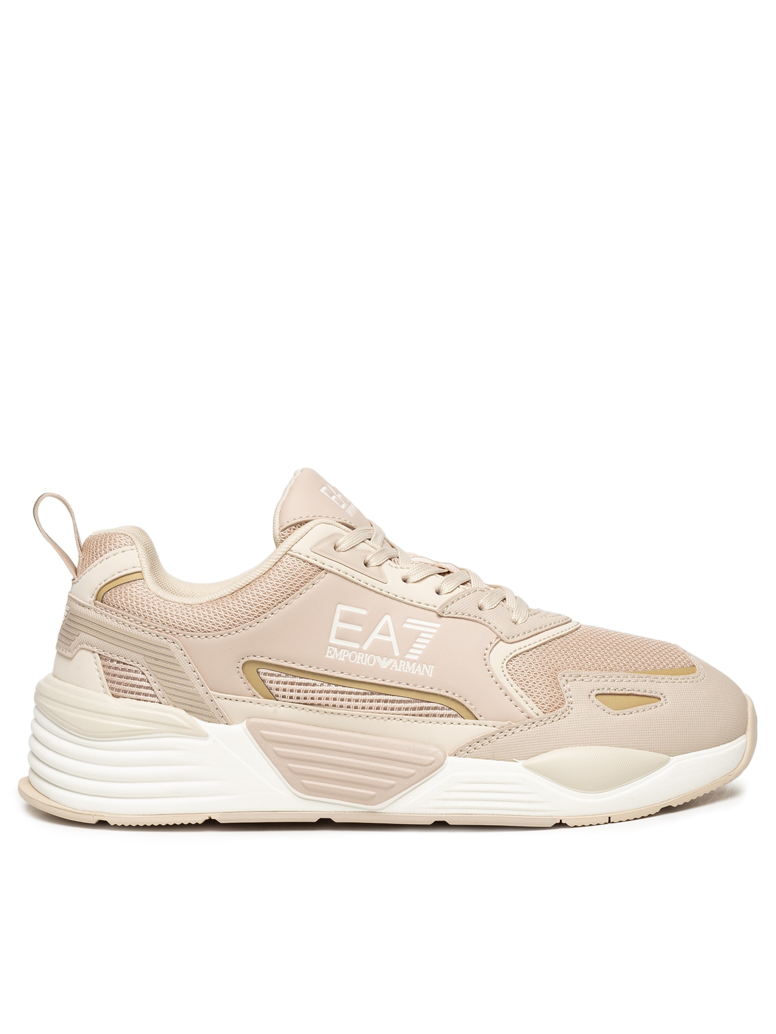 Tênis Masculino Casual Ace Runner New Bege Ea7 Emporio Armani
