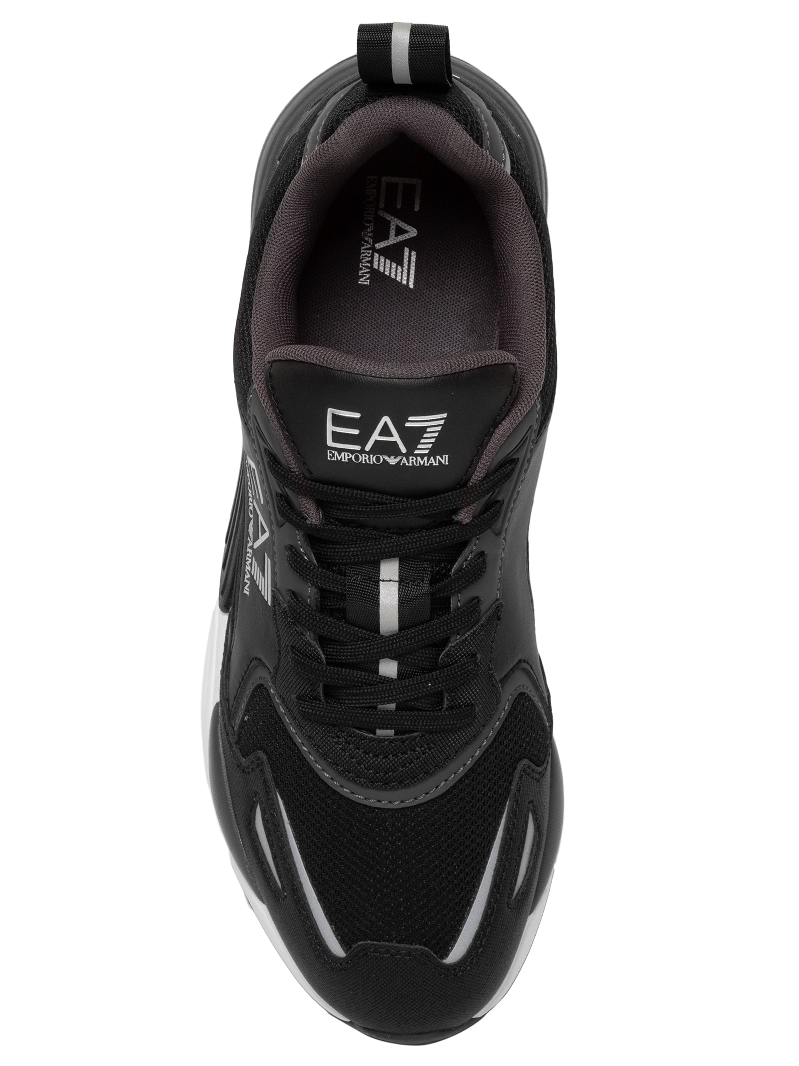 Tênis Masculino Casual Ace Runner New Preto Ea7 Emporio Armani