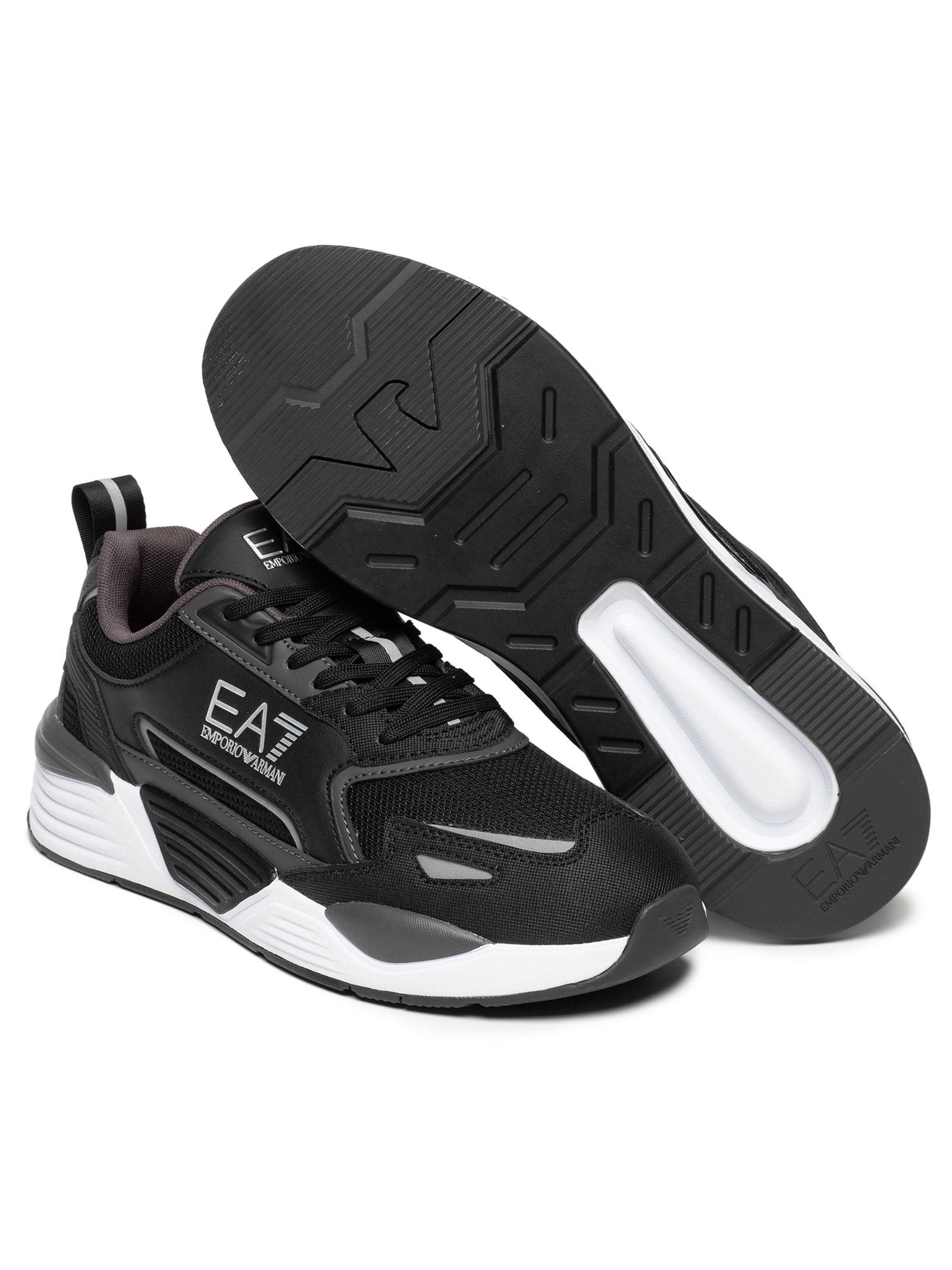 Tênis Masculino Casual Ace Runner New Preto Ea7 Emporio Armani