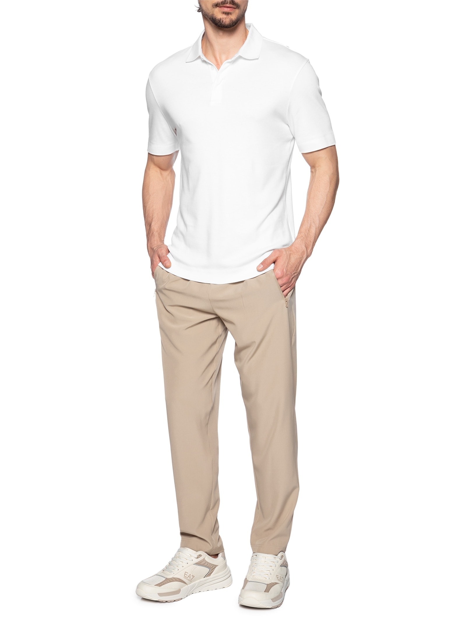 Tênis Masculino Casual Carter Off White Ea7 Emporio Armani