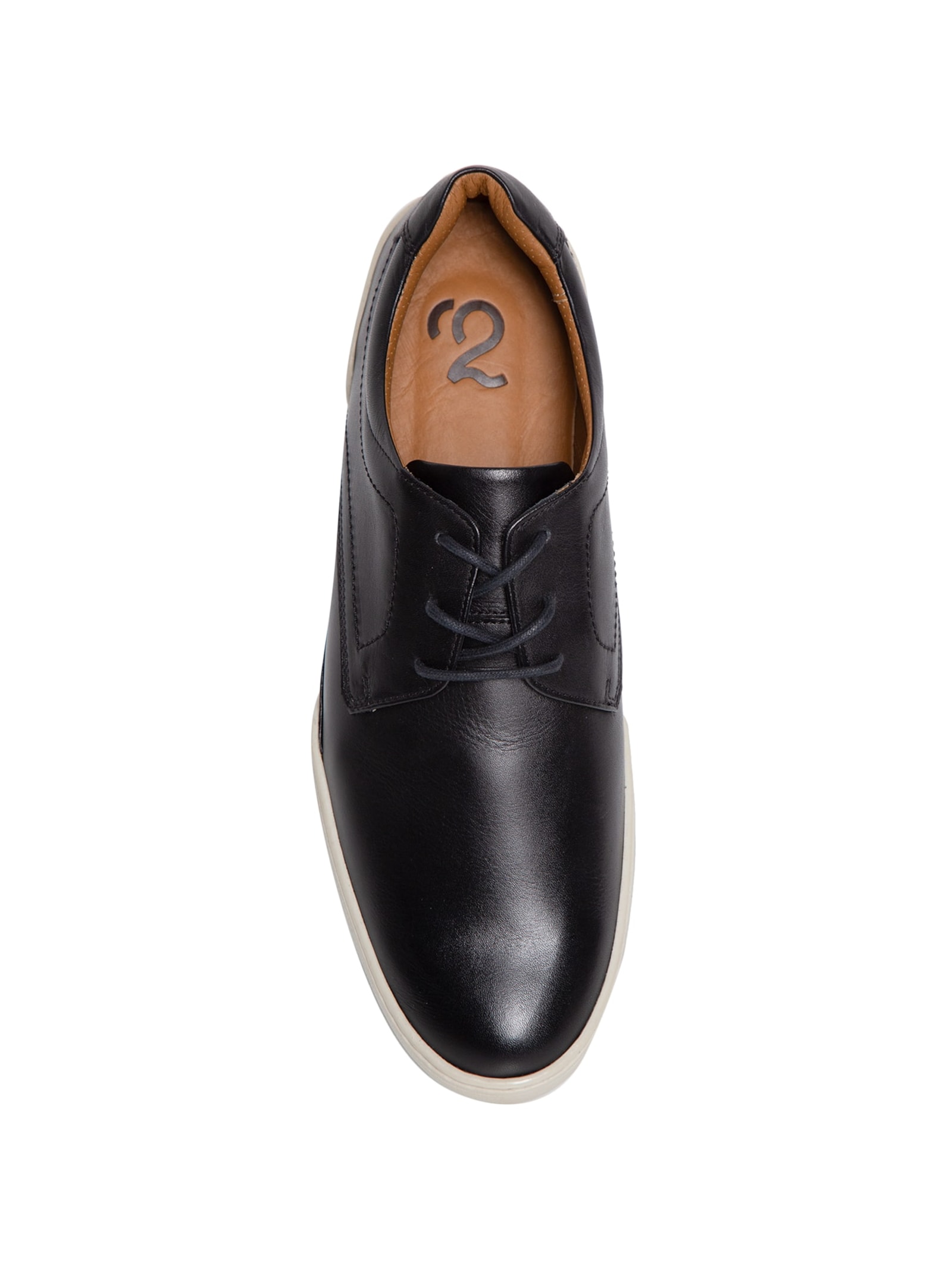 Tênis Masculino Casual Em Couro Preto '2 Essential