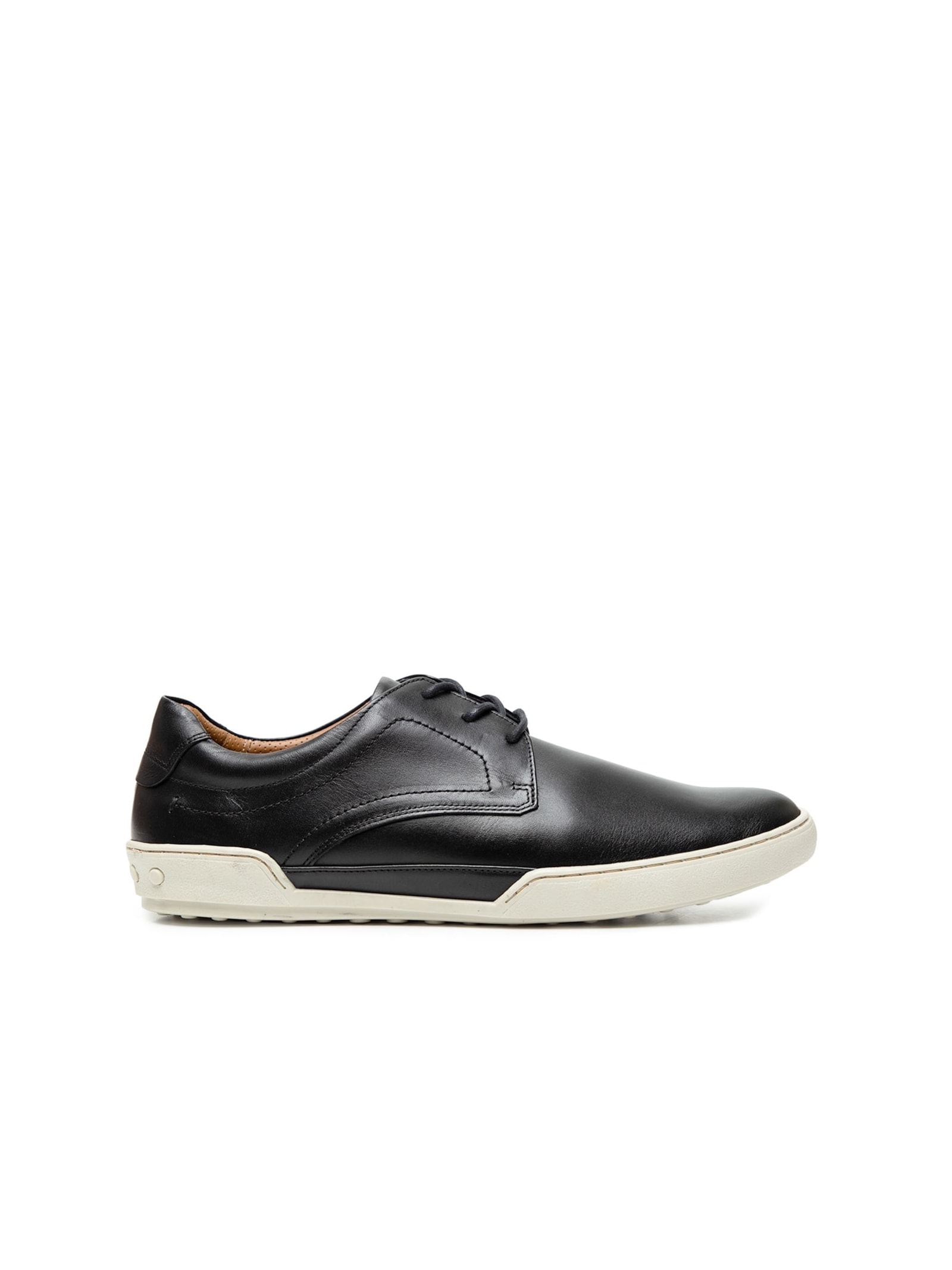 Tênis Masculino Casual Em Couro Preto '2 Essential