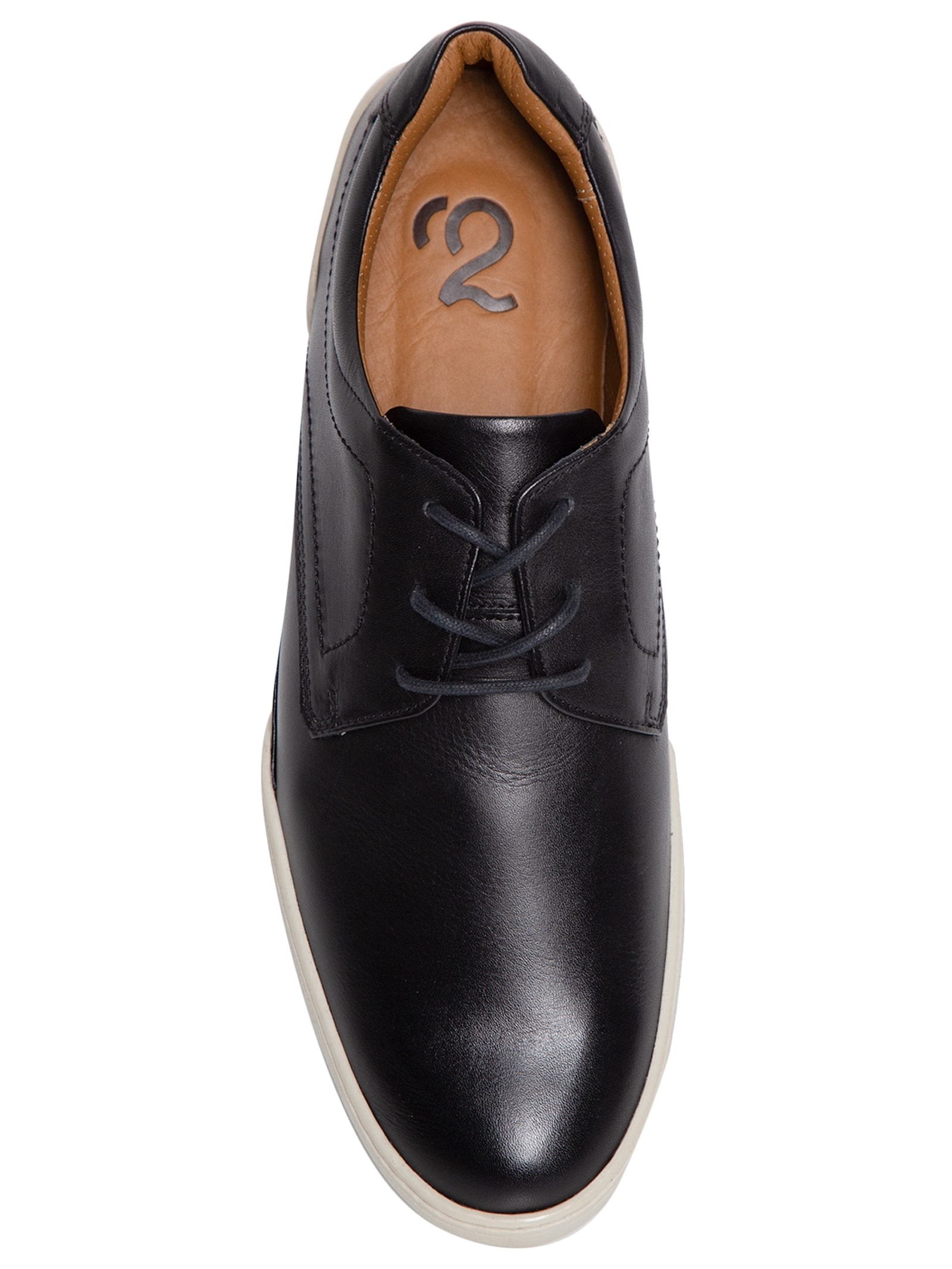 Tênis Masculino Casual Em Couro Preto '2 Essential