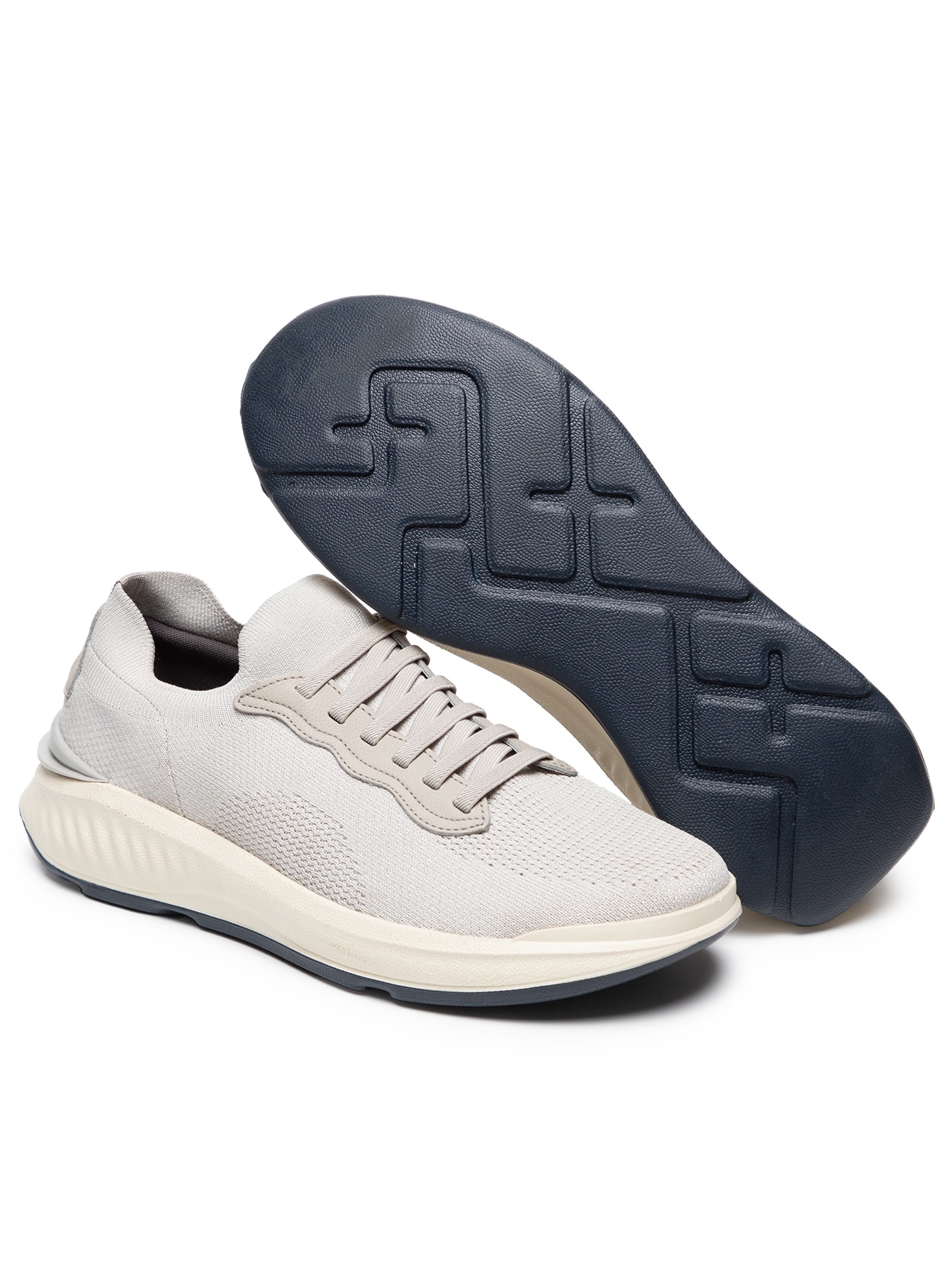 Tênis Masculino Casual Em Malha Cinza '2 Essential