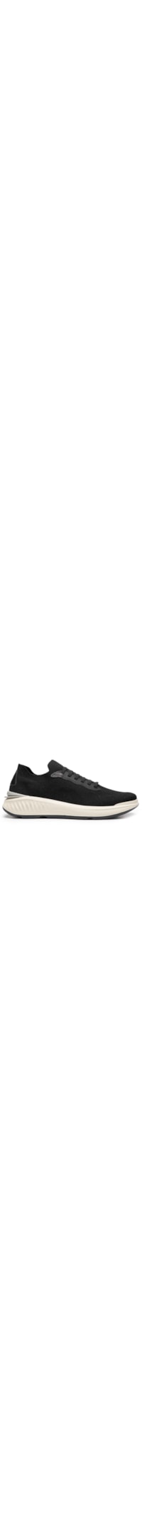 Tênis Masculino Casual Em Malha - Preto