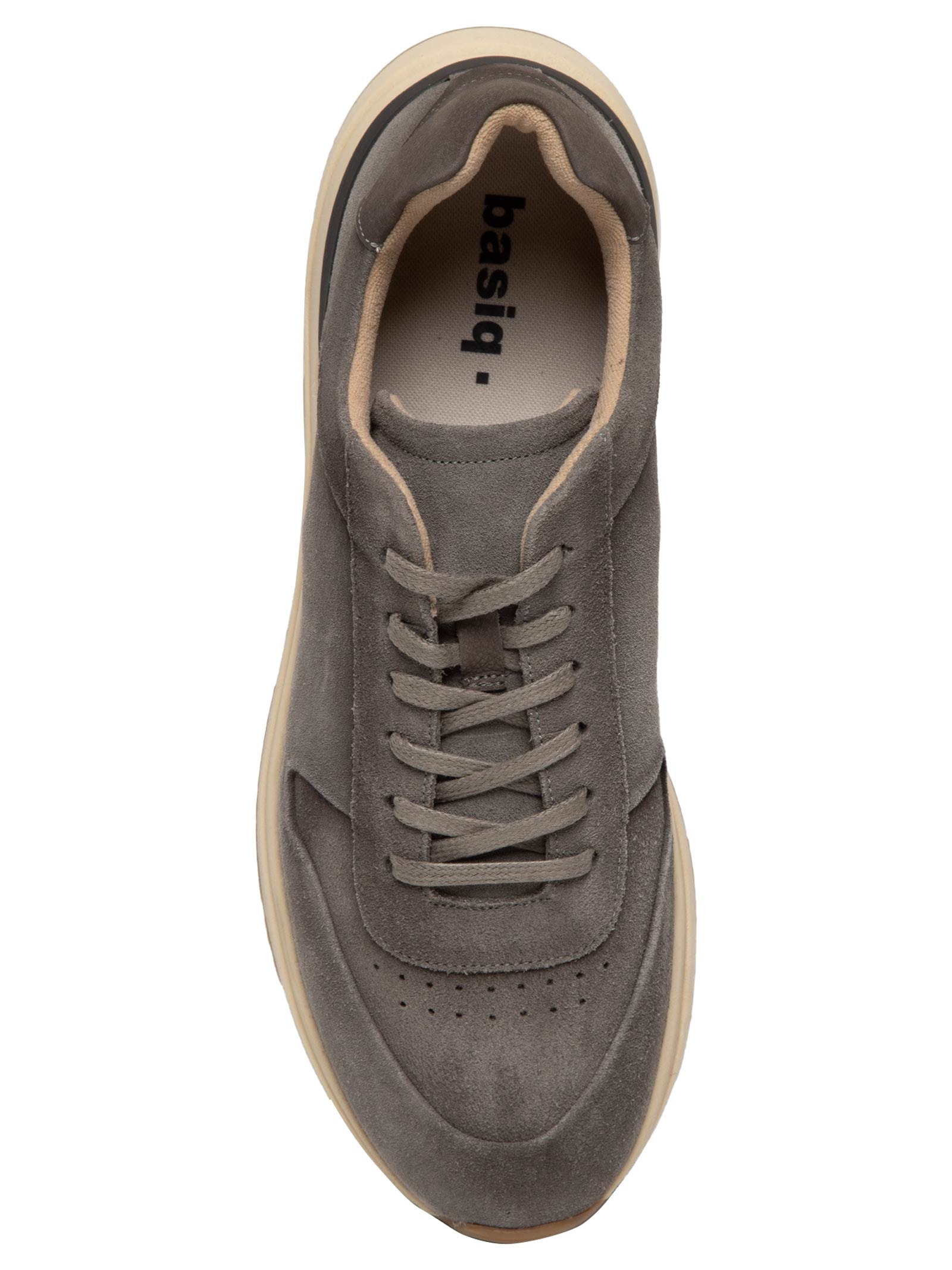 Tênis Masculino Casual Esporte em Camurça – Cinza Basiq Men