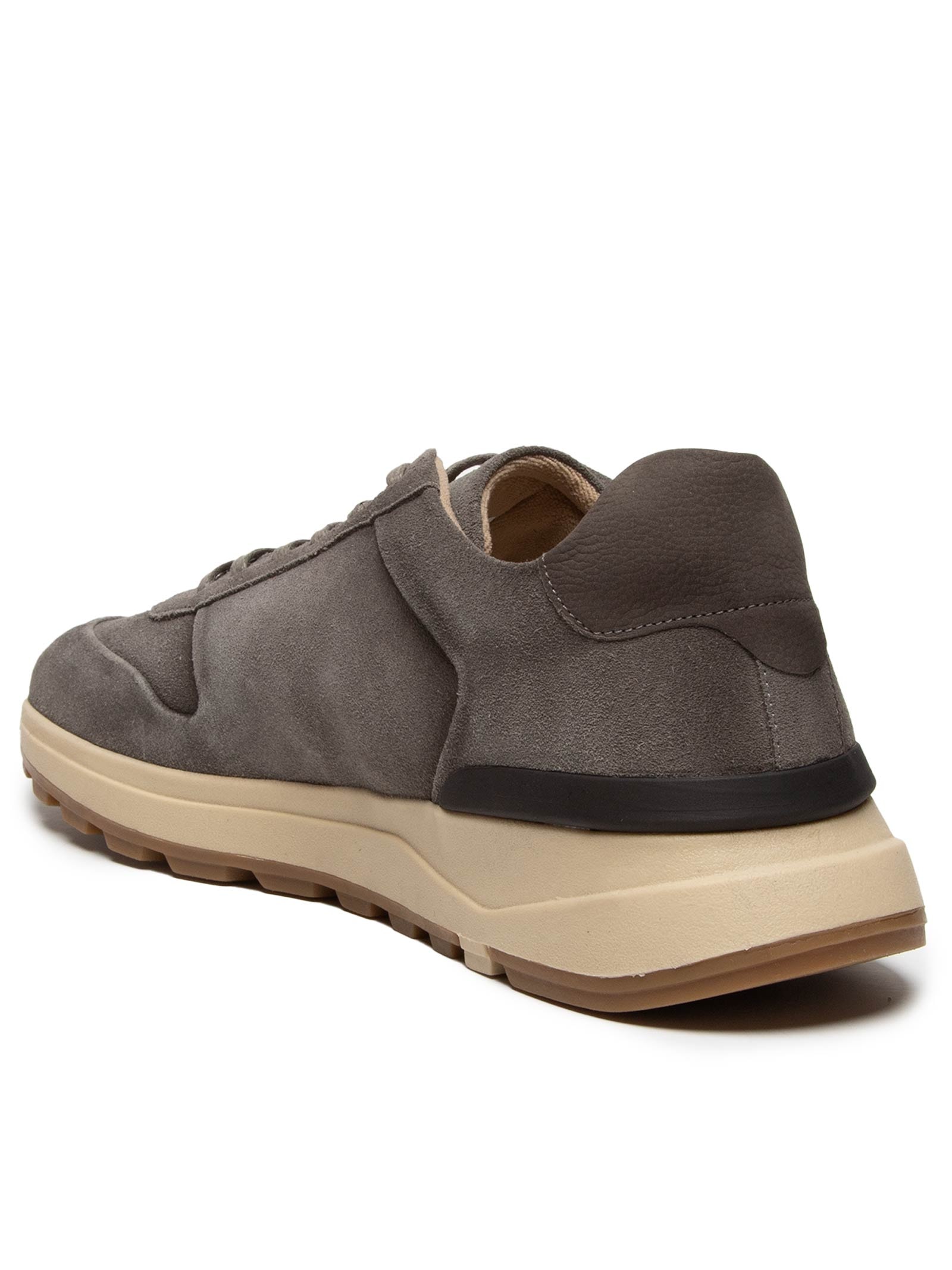 Tênis Masculino Casual Esporte em Camurça – Cinza Basiq Men