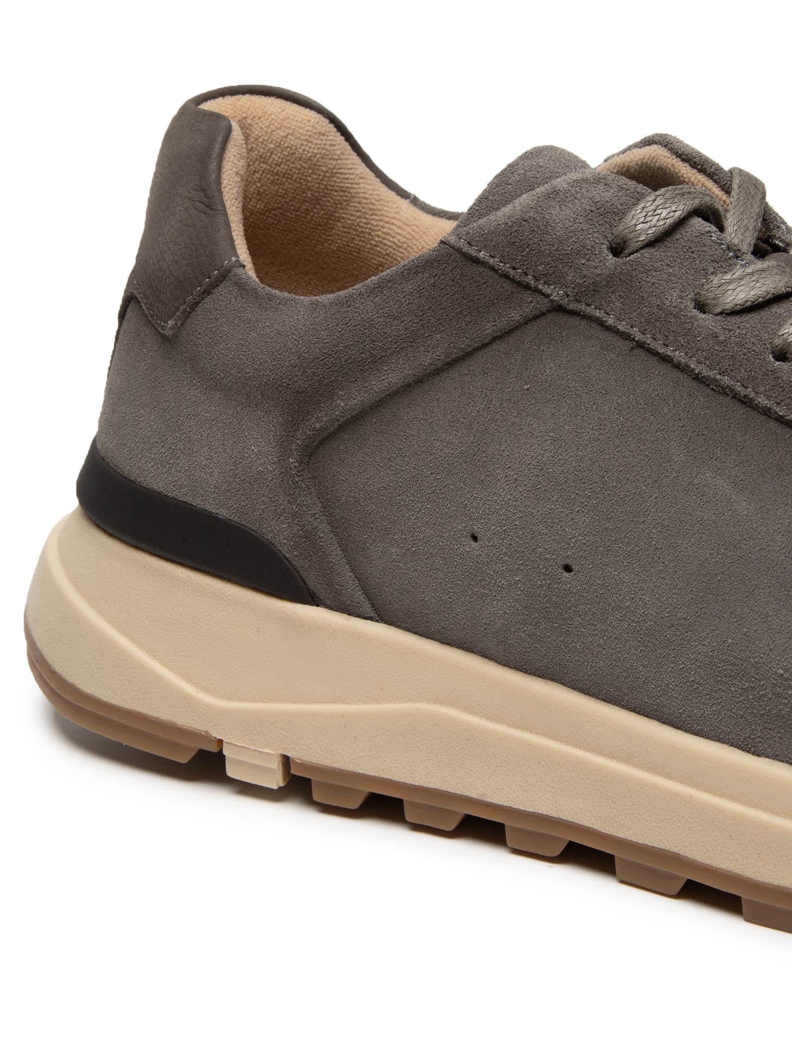 Tênis Masculino Casual Esporte em Camurça – Cinza Basiq Men