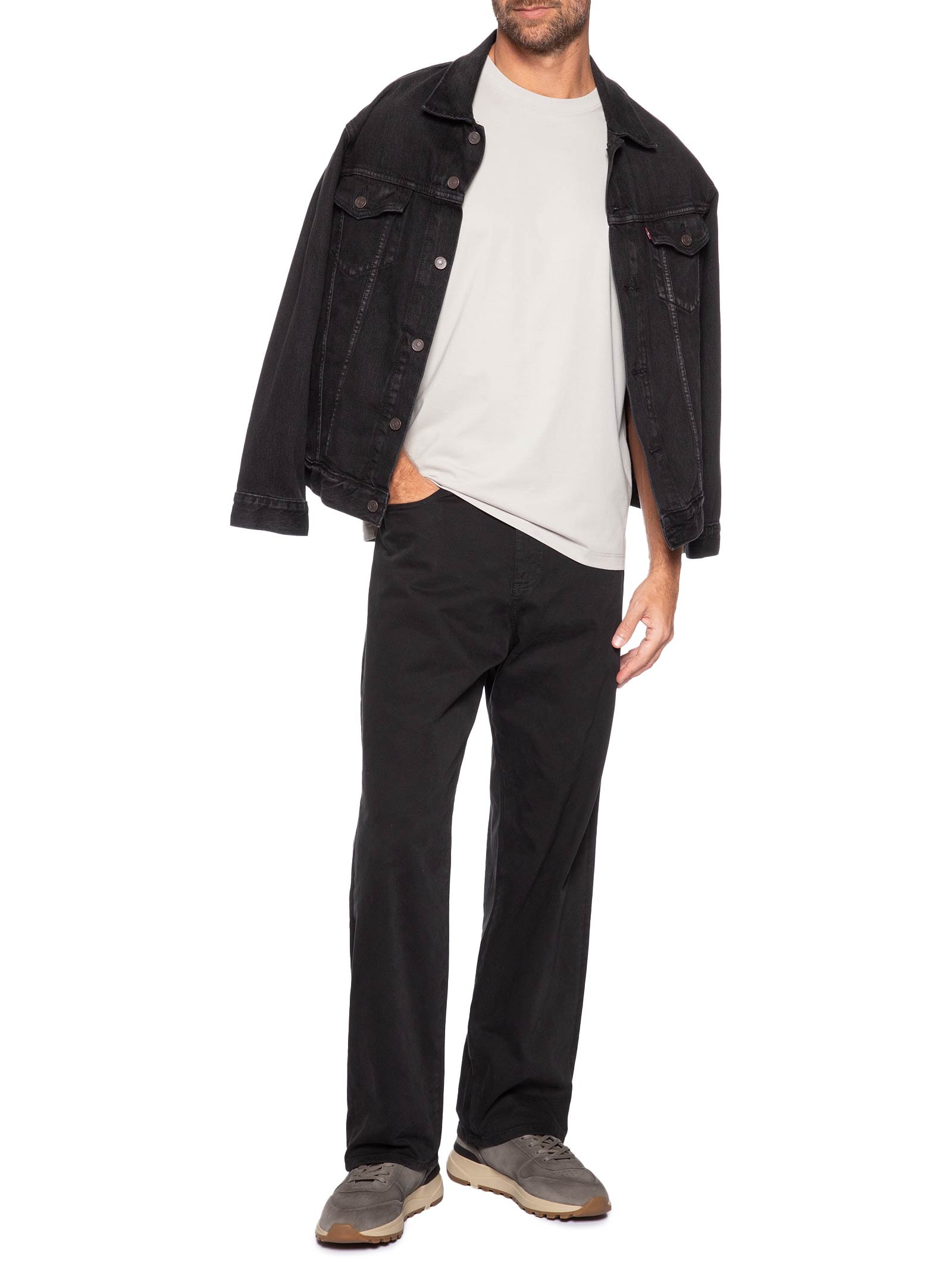 Tênis Masculino Casual Esporte em Camurça – Cinza Basiq Men