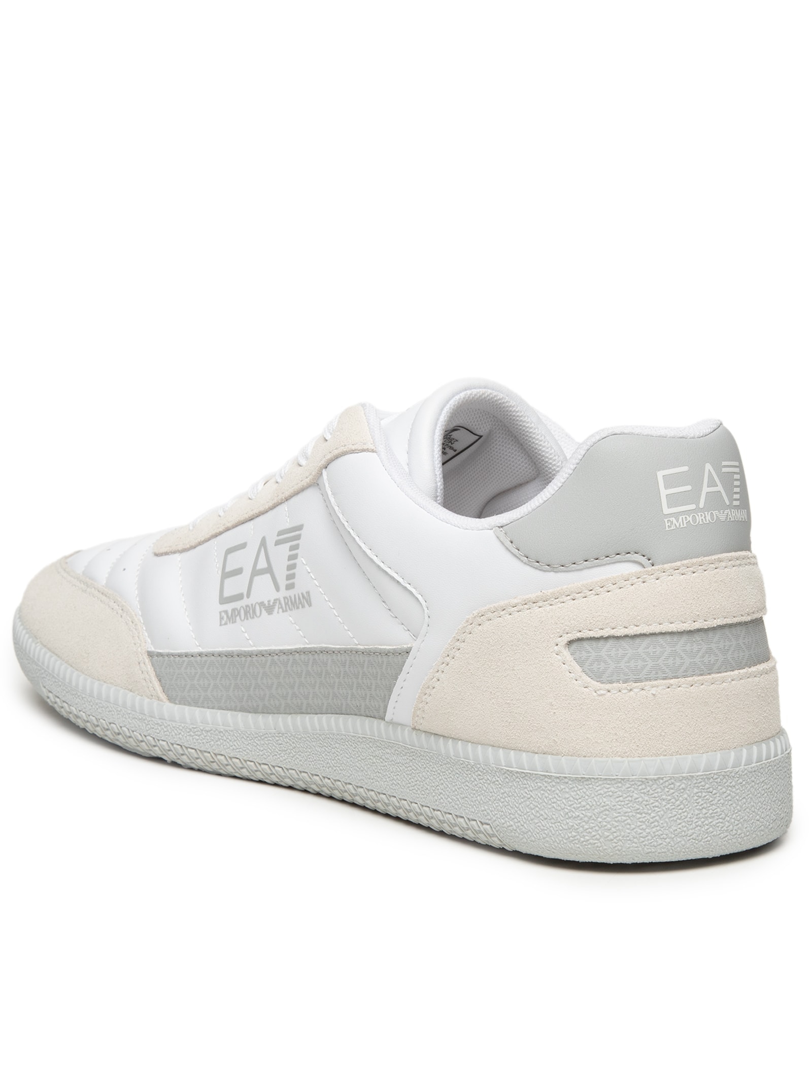 EA7 Empório Armani - Tênis Masculino Casual New Heritage - Branco