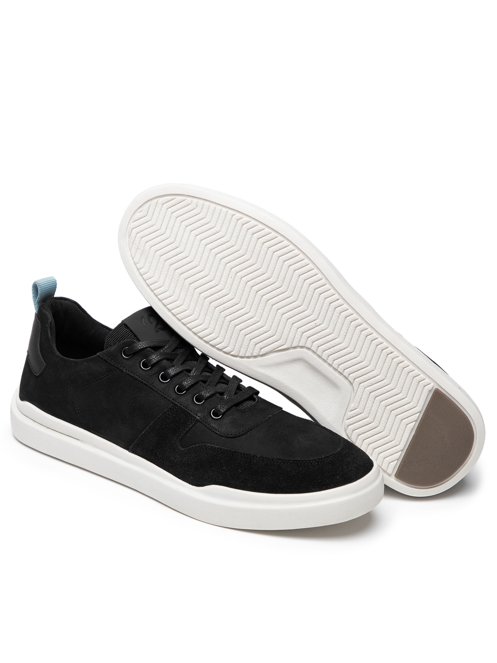Tênis Masculino Casual Preto '2 Essential