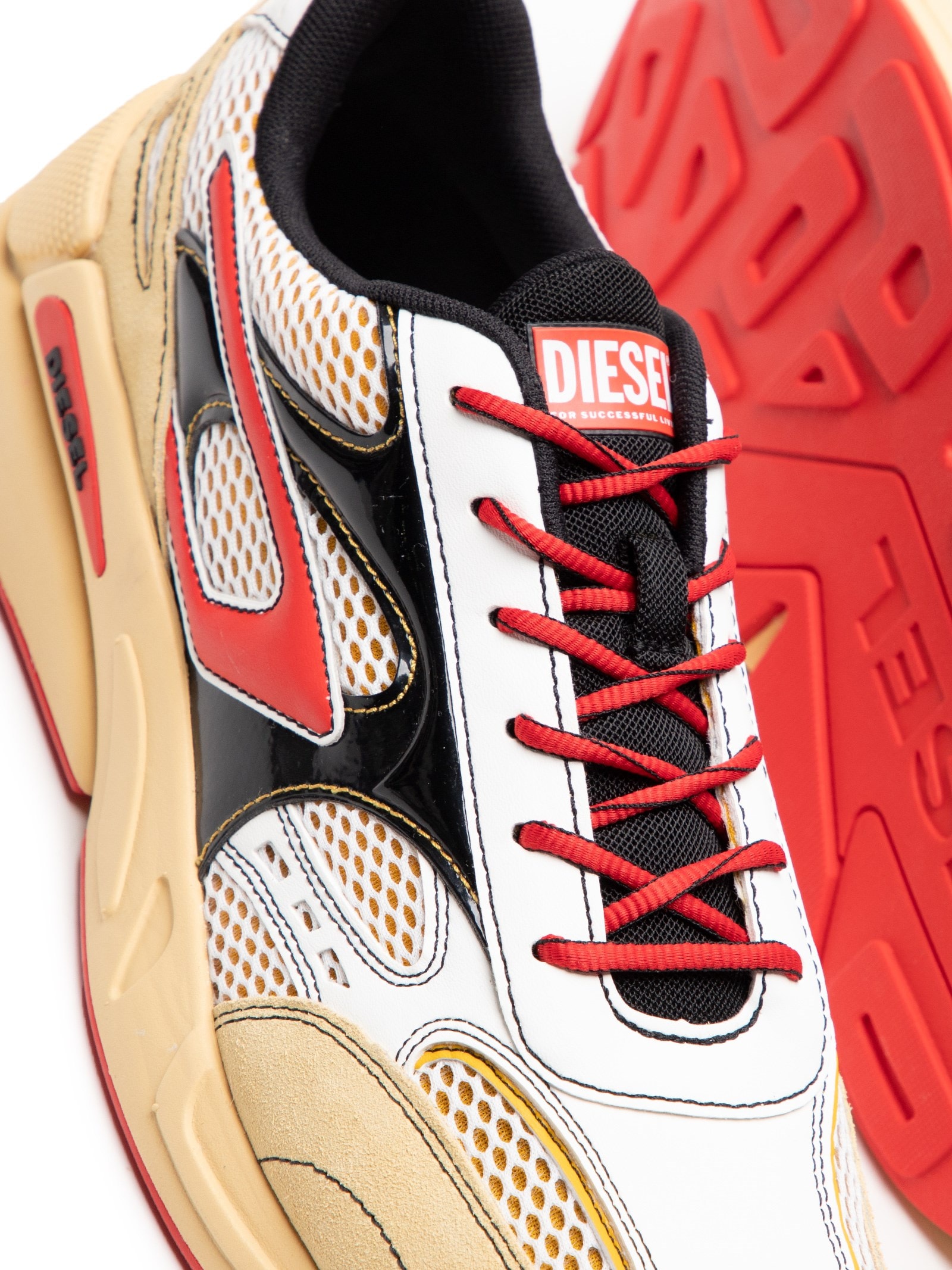 Serendipityページ Tênis Masculino Casual Serendipity Sport X - Vermelho - Diesel