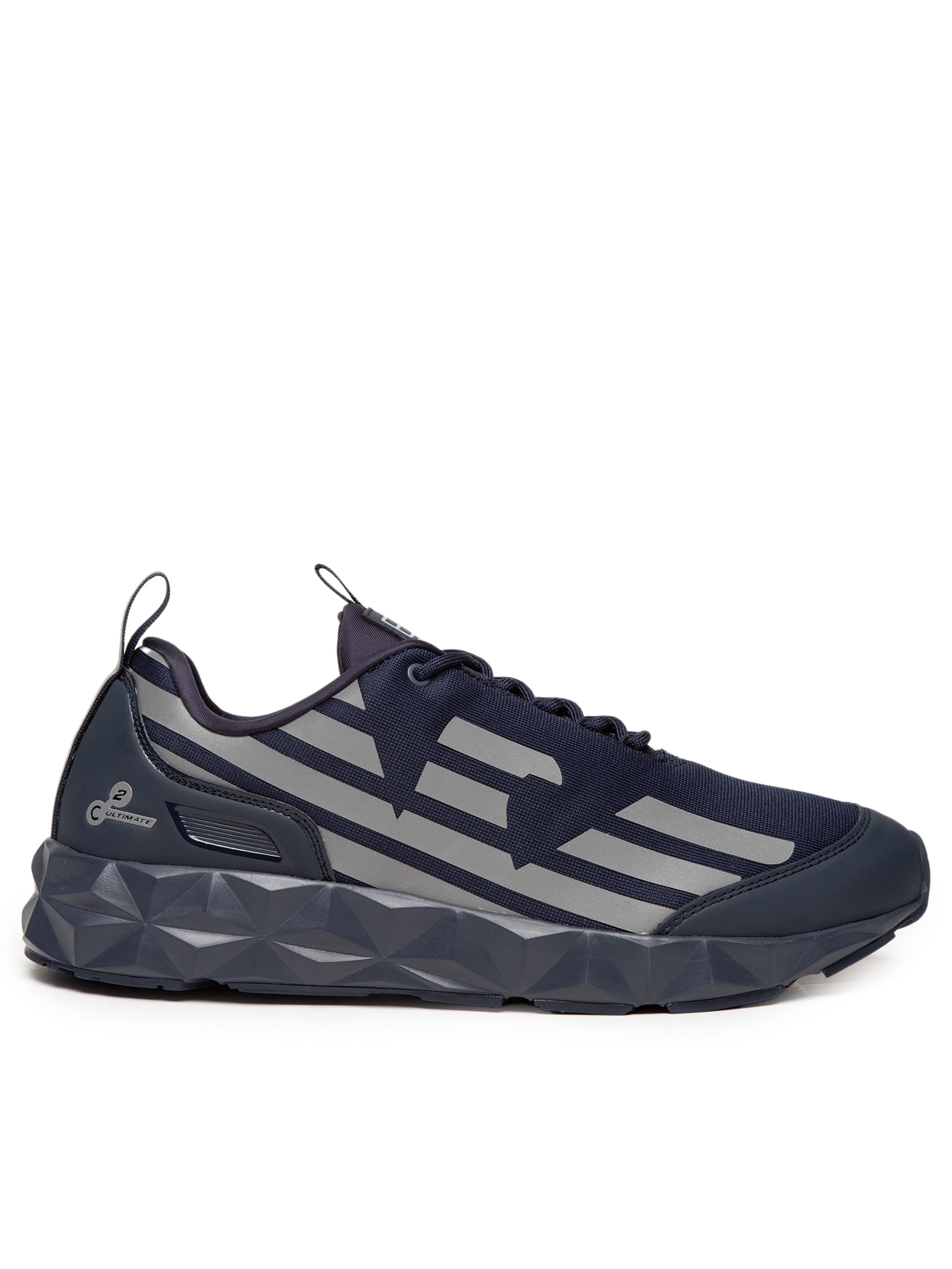 Tênis Masculino Casual Ultimate C2 Kombat Azul Ea7 Emporio Armani