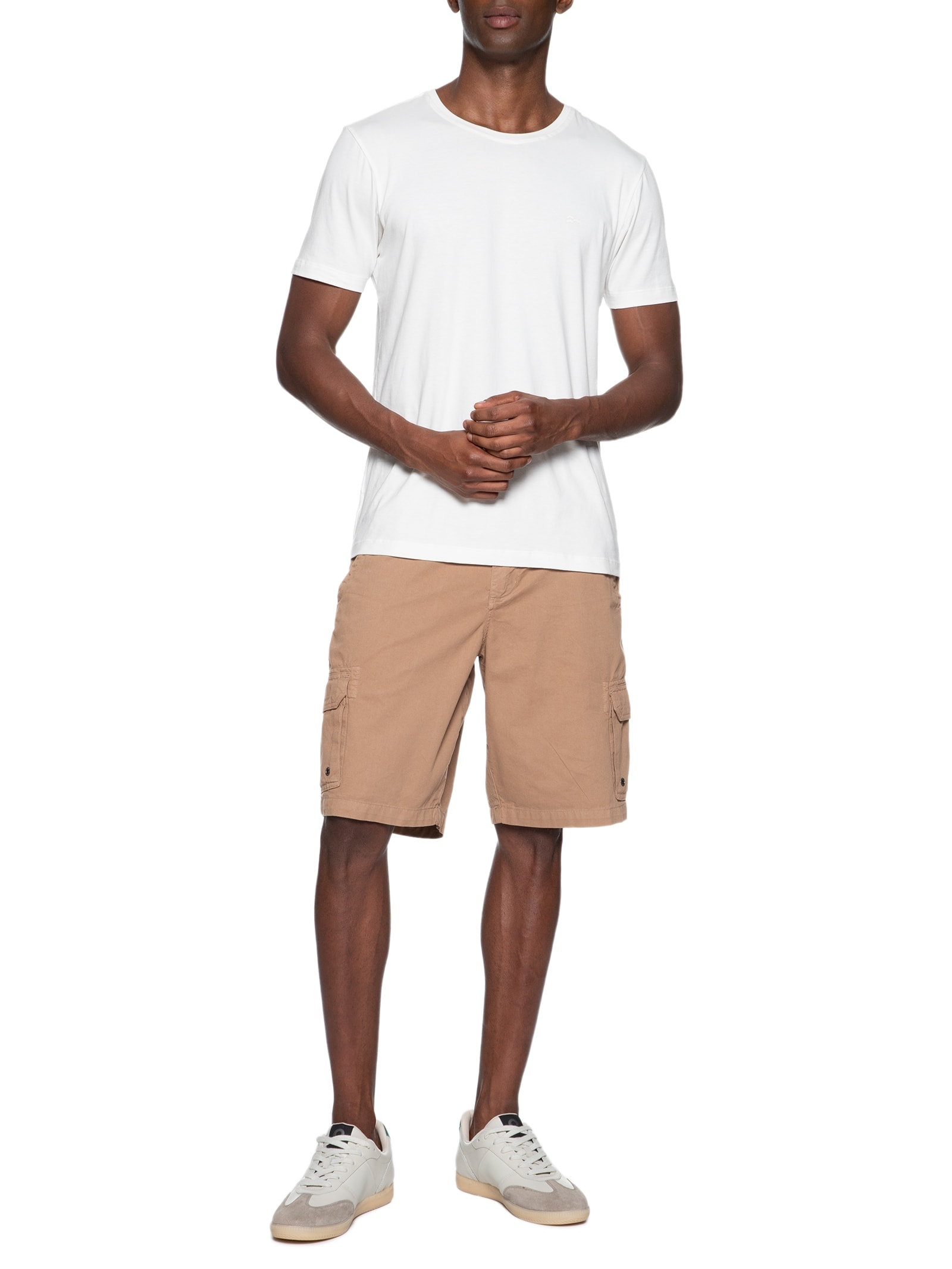 Tênis Masculino Casual Vintage Em Couro Cinza Basiq Men