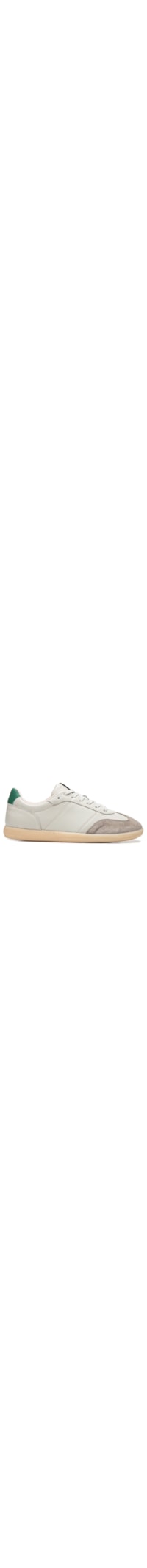 Tênis Masculino Casual Vintage Em Couro - Cinza