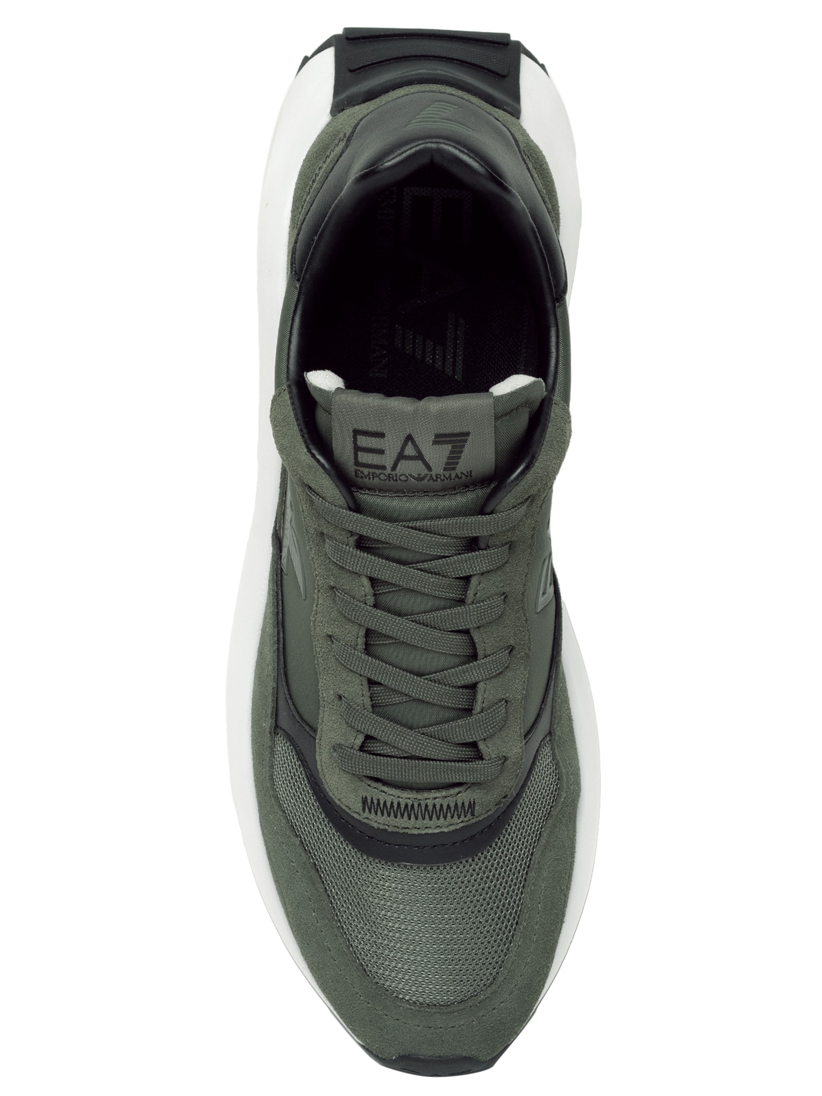 Tênis Masculino Casual Wander Mesh Verde Ea7 Emporio Armani