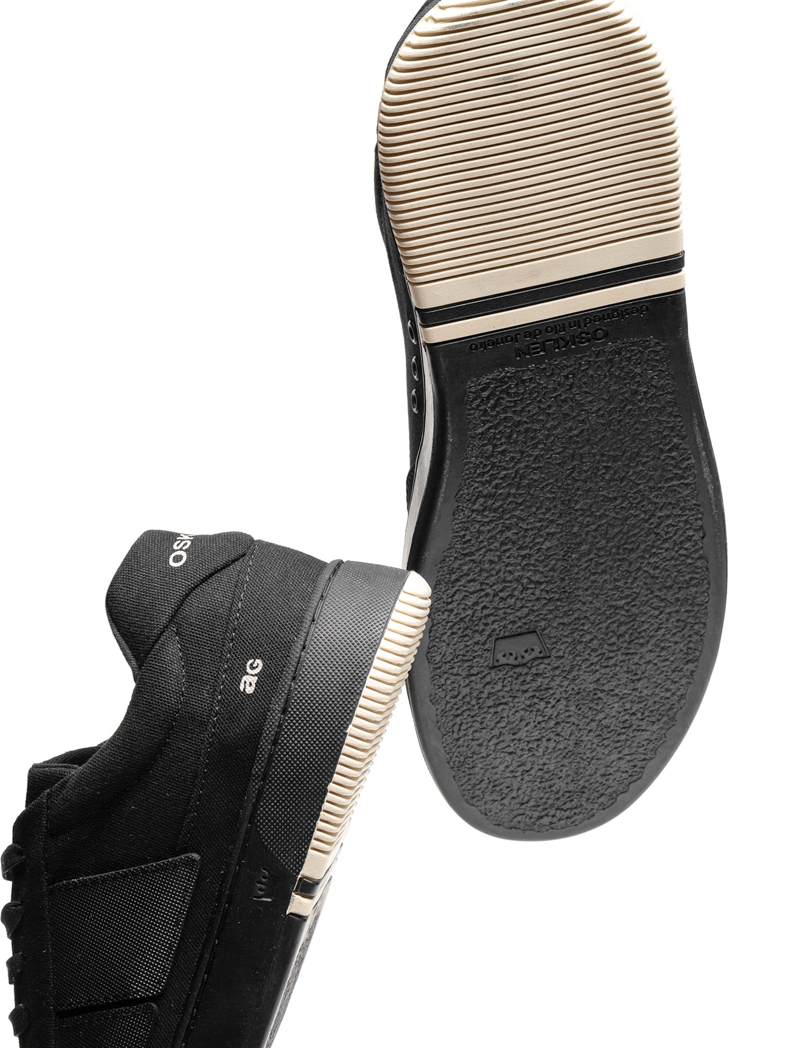 Tênis Masculino Cavas Ag Sneaker Preto Osklen