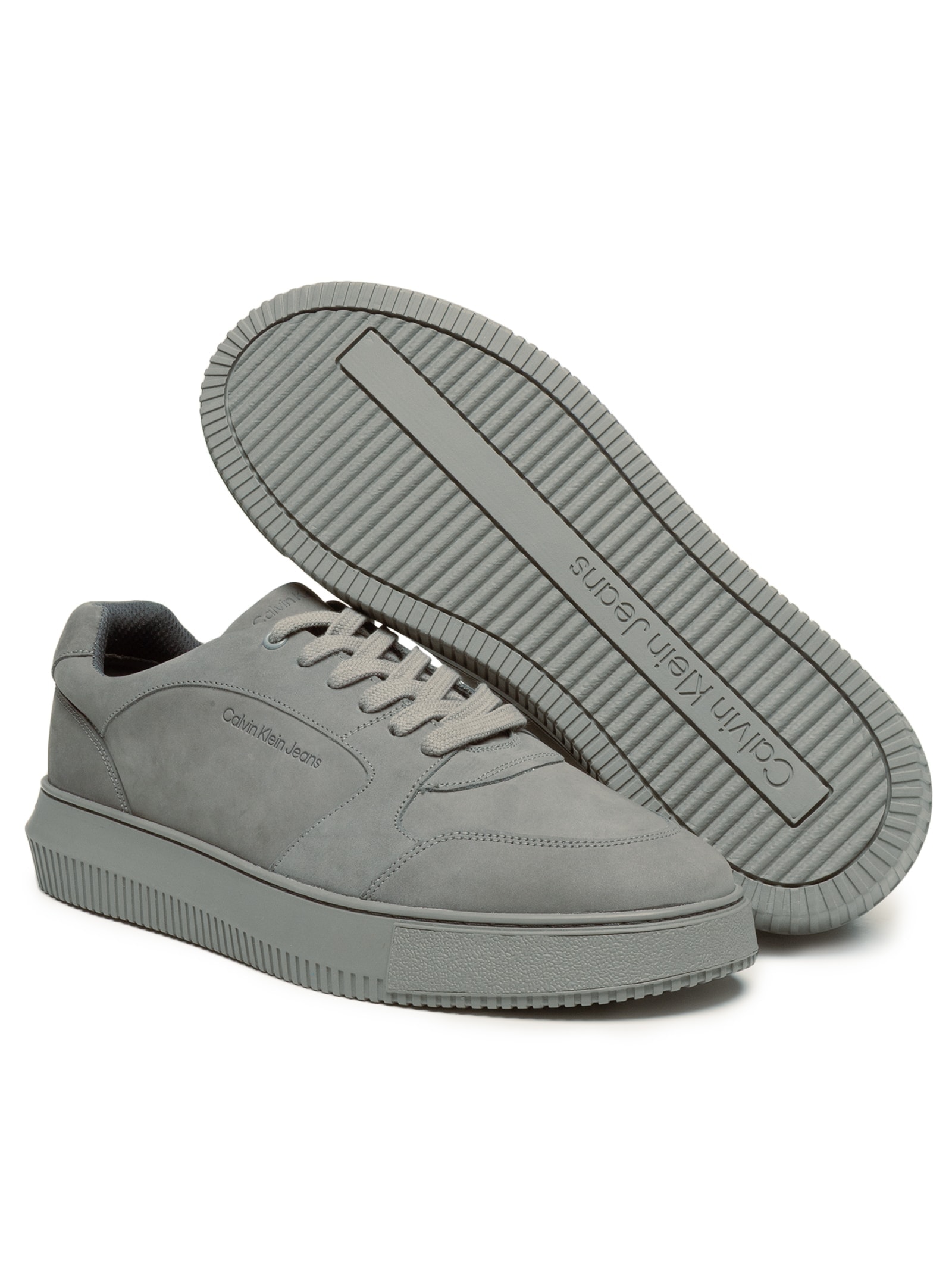 Tênis Masculino Chunky Unicolor Cinza Calvin Klein Jeans