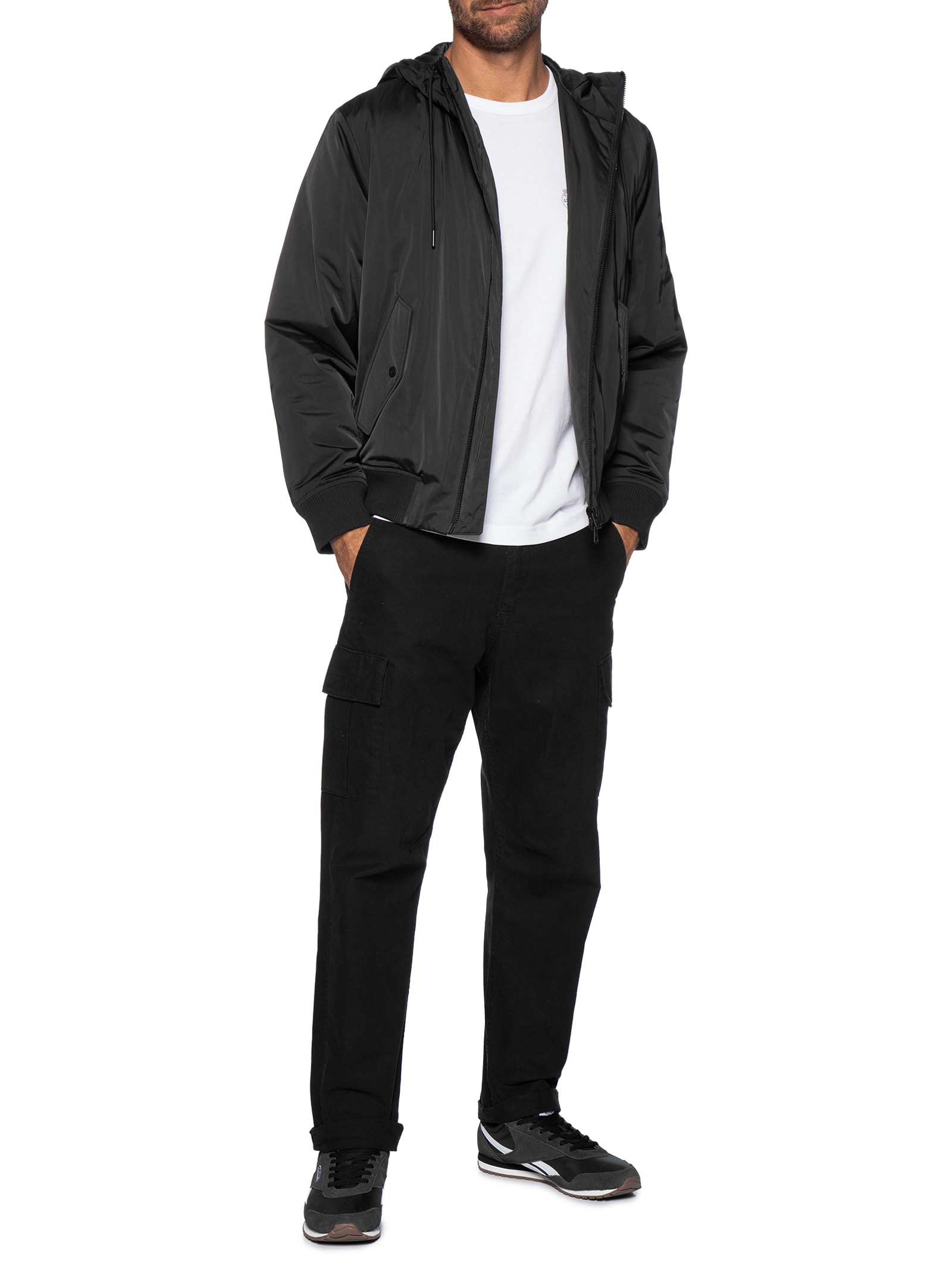 Tênis Masculino Classic AZ – Preto Reebok
