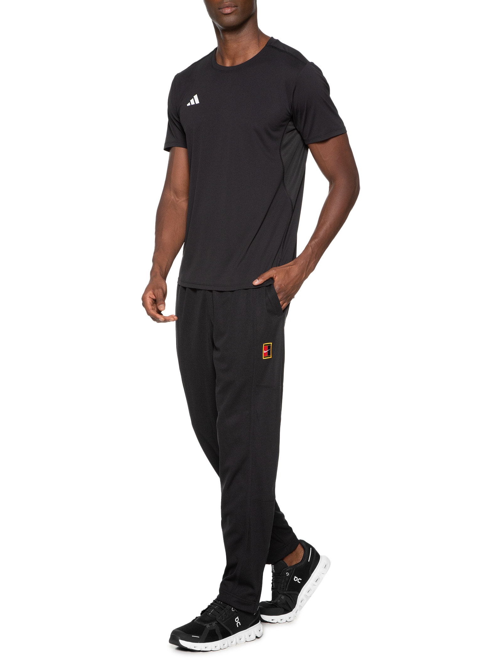 Tênis Masculino Cloud 6 Preto e Branco On Running