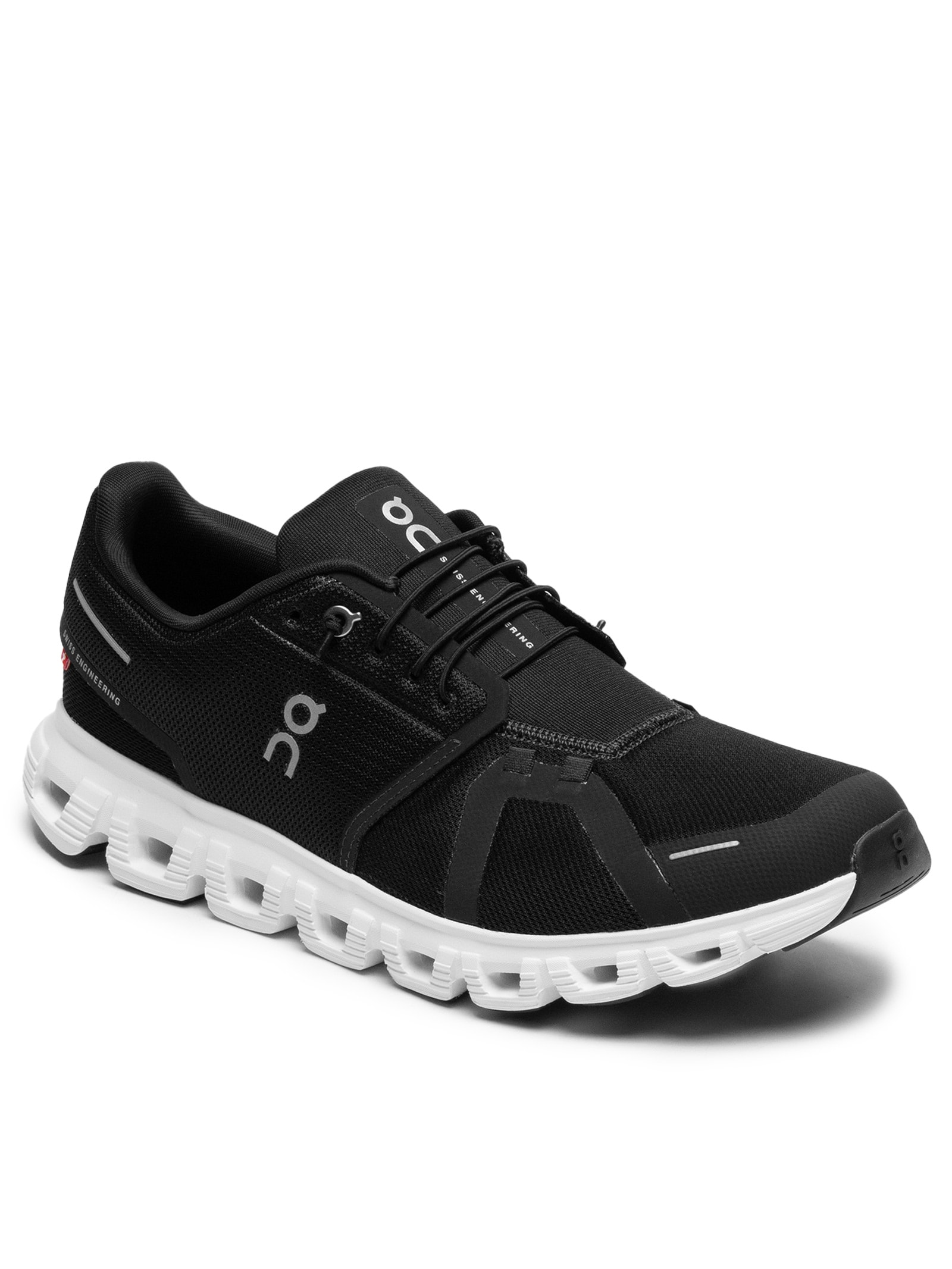 Tênis Masculino Cloud 6 Preto e Branco On Running