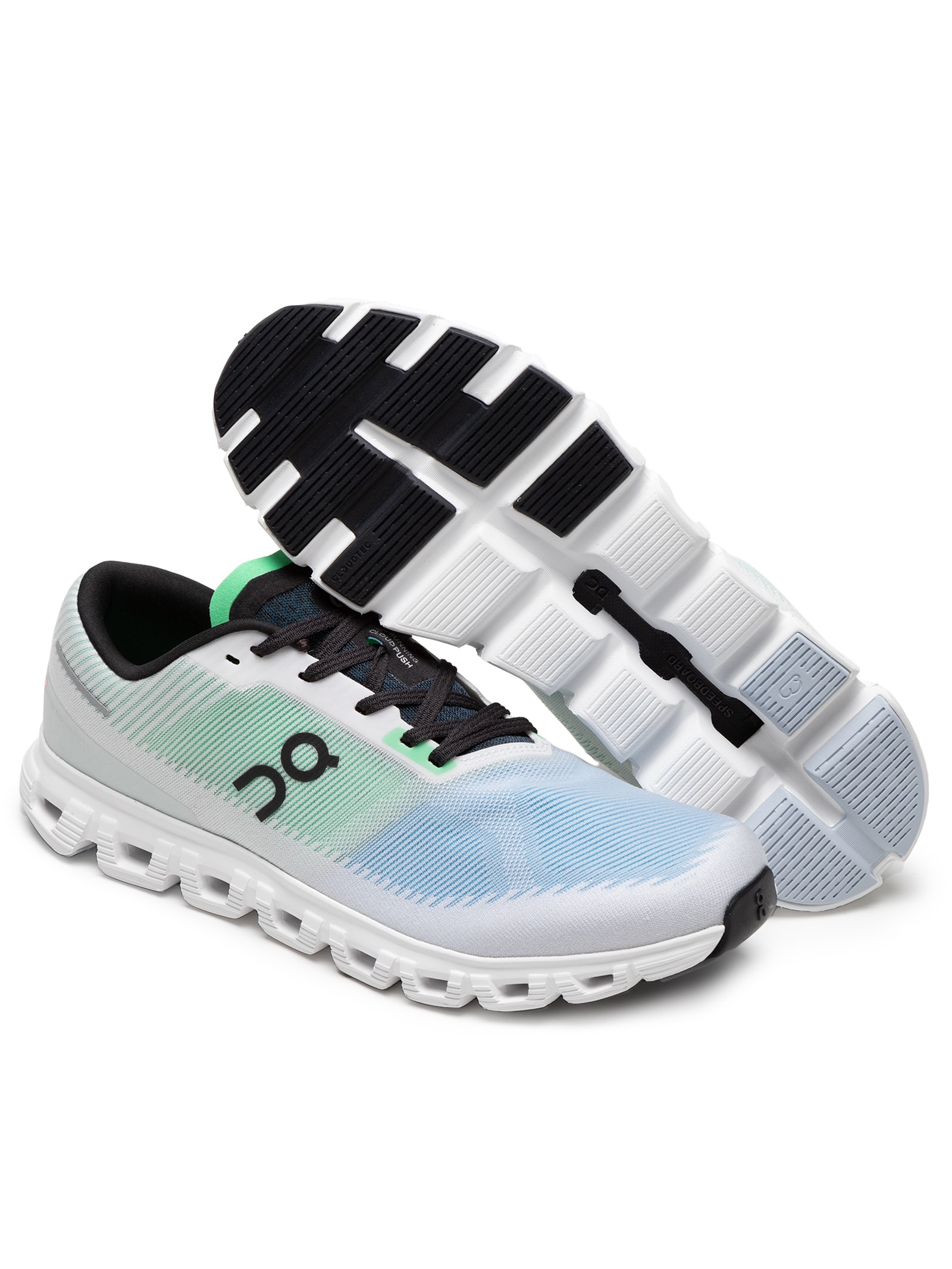 On Running - Tênis Masculino Cloud 6 Push Horizon HoneyDew - Azul