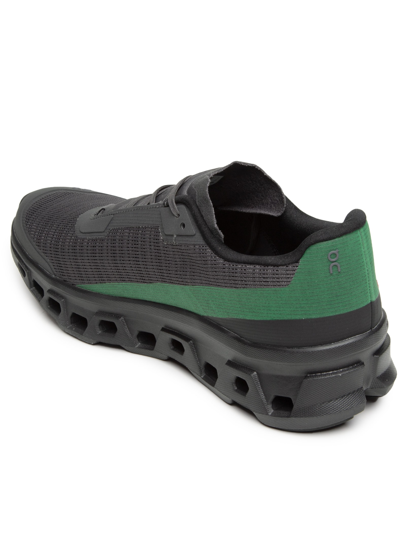 Tênis Masculino Cloudmonster Void Preto e Verde On Running