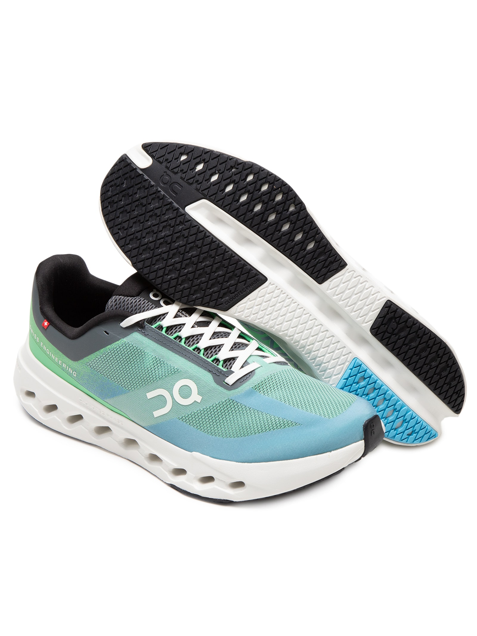 On Running - Tênis Masculino Cloudsurfer Next M Honeydew Ivor - Azul