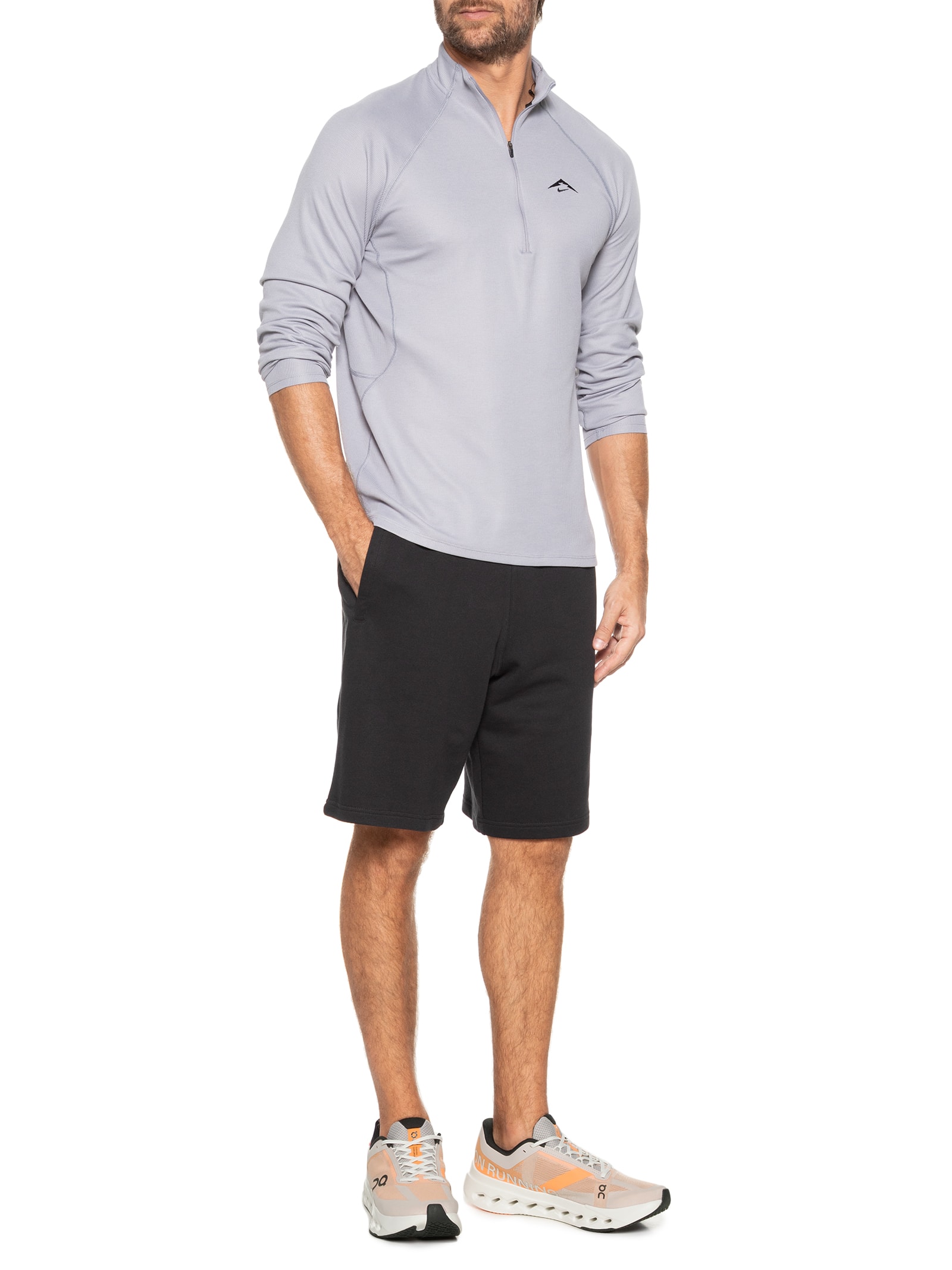 On Running - Tênis Masculino Cloudsurfer Next M Ivory - Laranja