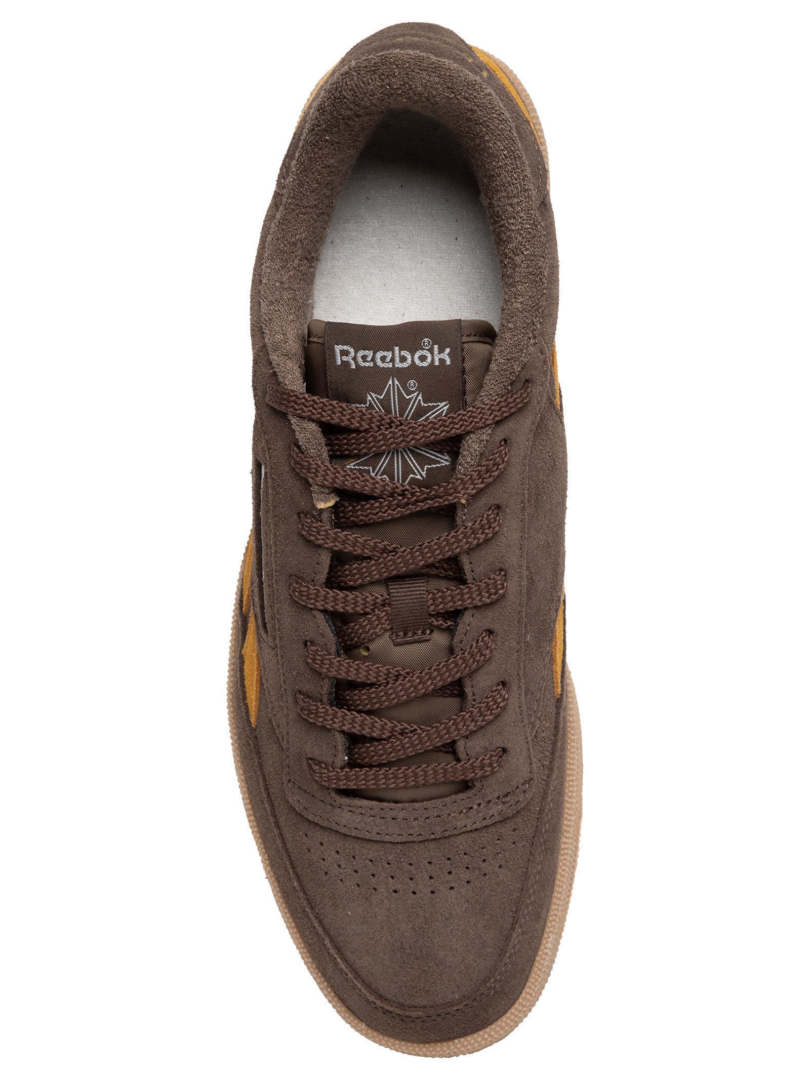 Tênis Masculino Club C Revenge Vintage Marrom Reebok