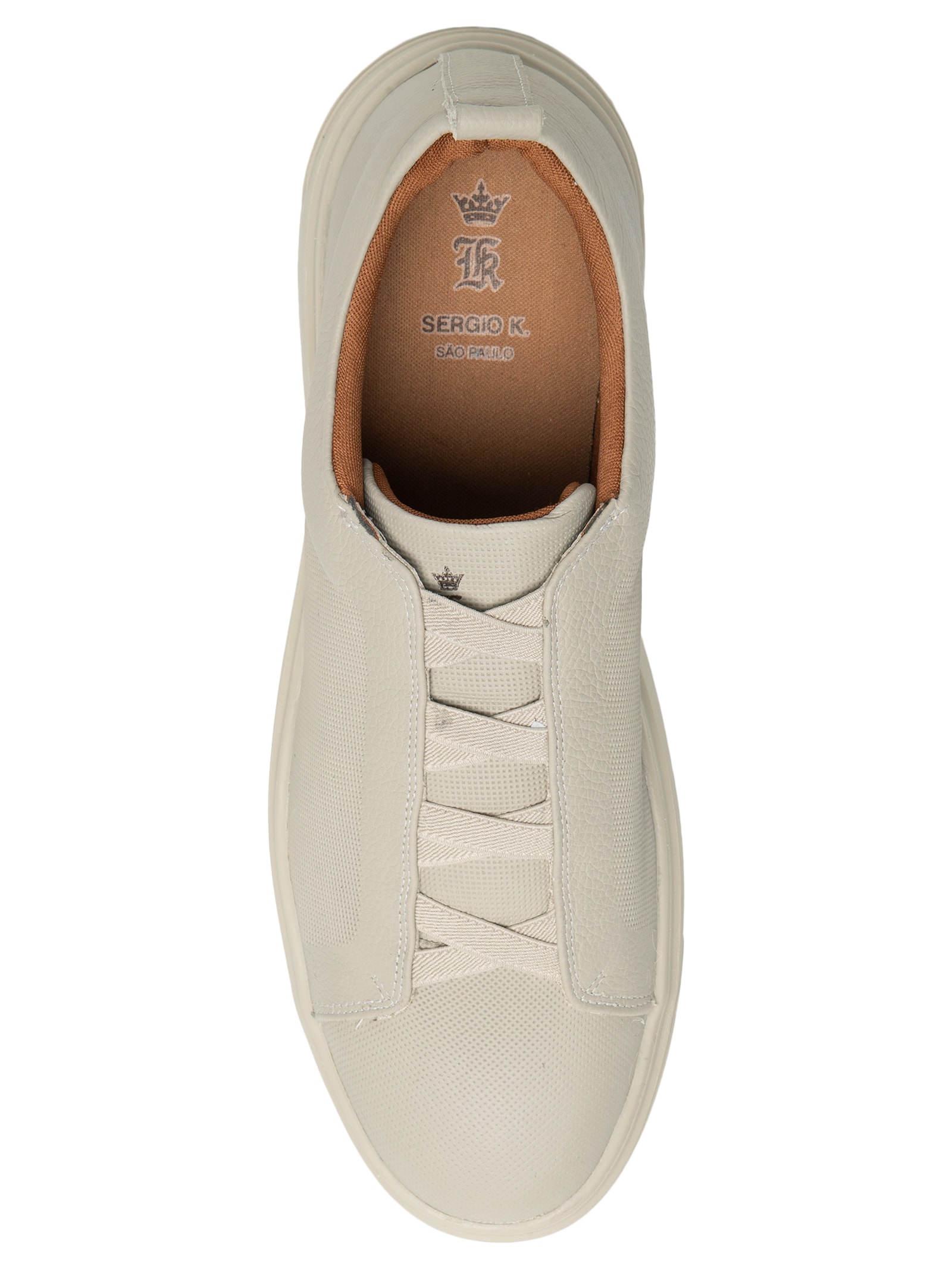 Tênis Masculino Couro Cross Floater Off White Sergio K