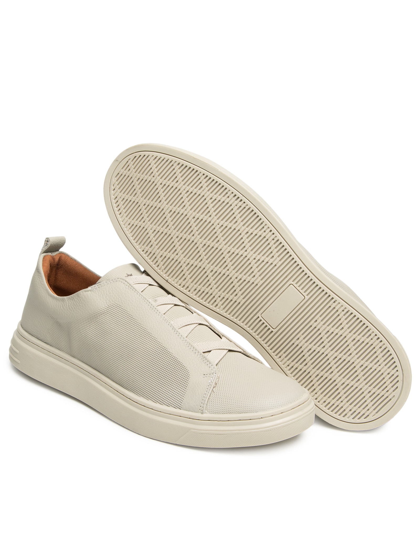 Tênis Masculino Couro Cross Floater Off White Sergio K