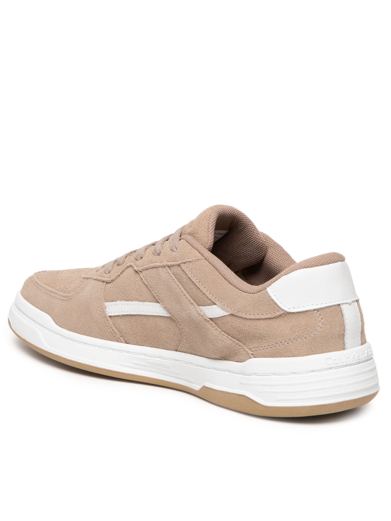 Tênis Masculino Court Camurça Layers Bege Calvin Klein Jeans