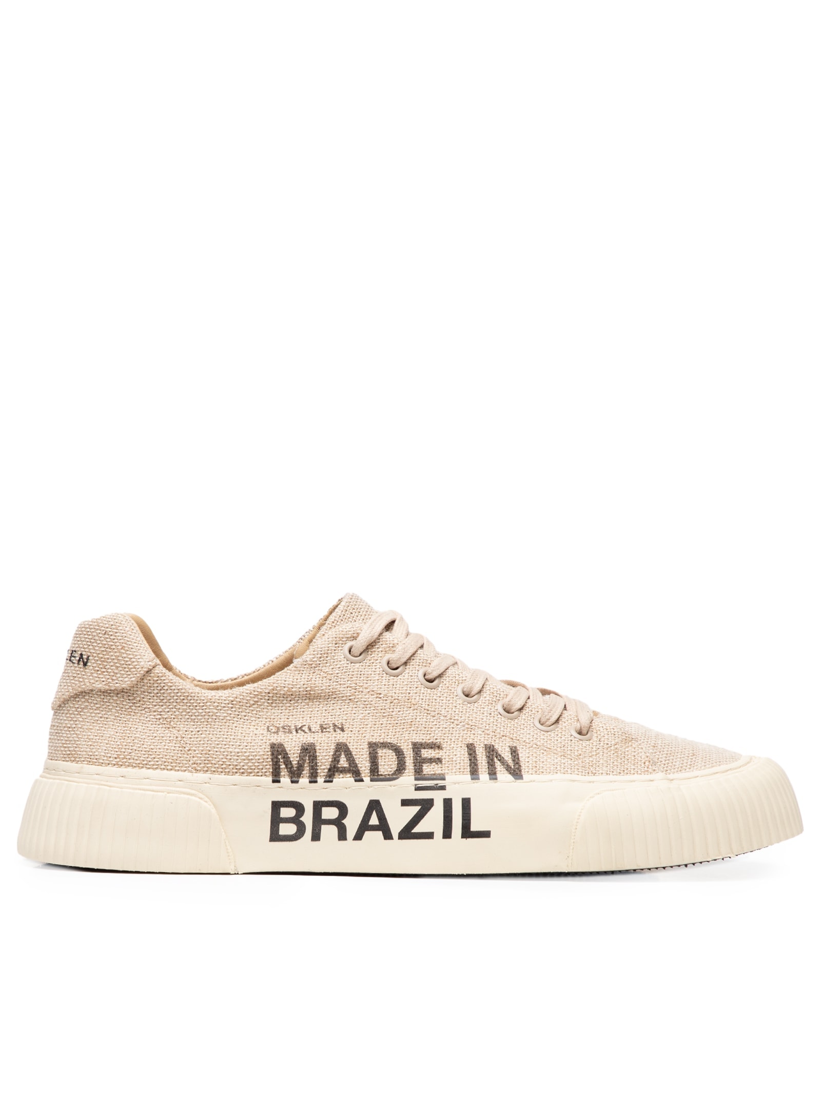Tênis Masculino Creeper Juta Made In Brazil Bege Osklen