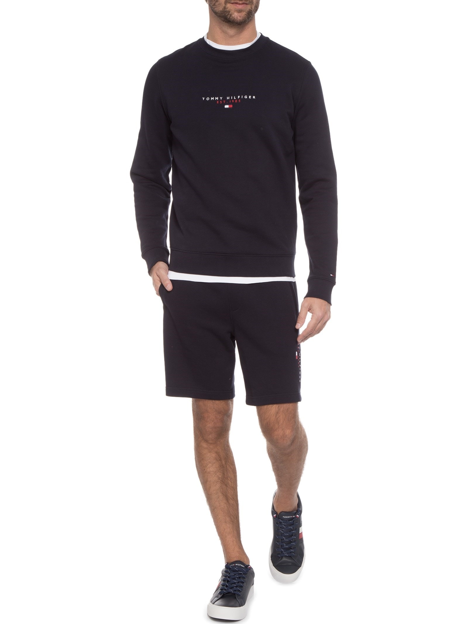 Tênis Masculino Dino 9a Azul Tommy Hilfiger