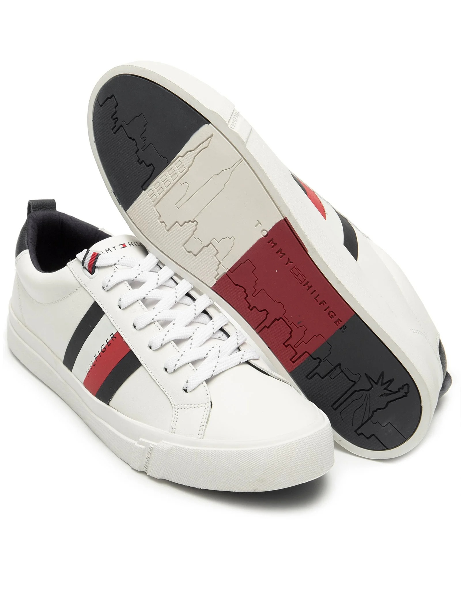Tênis Masculino Dino 9a Branco Tommy Hilfiger