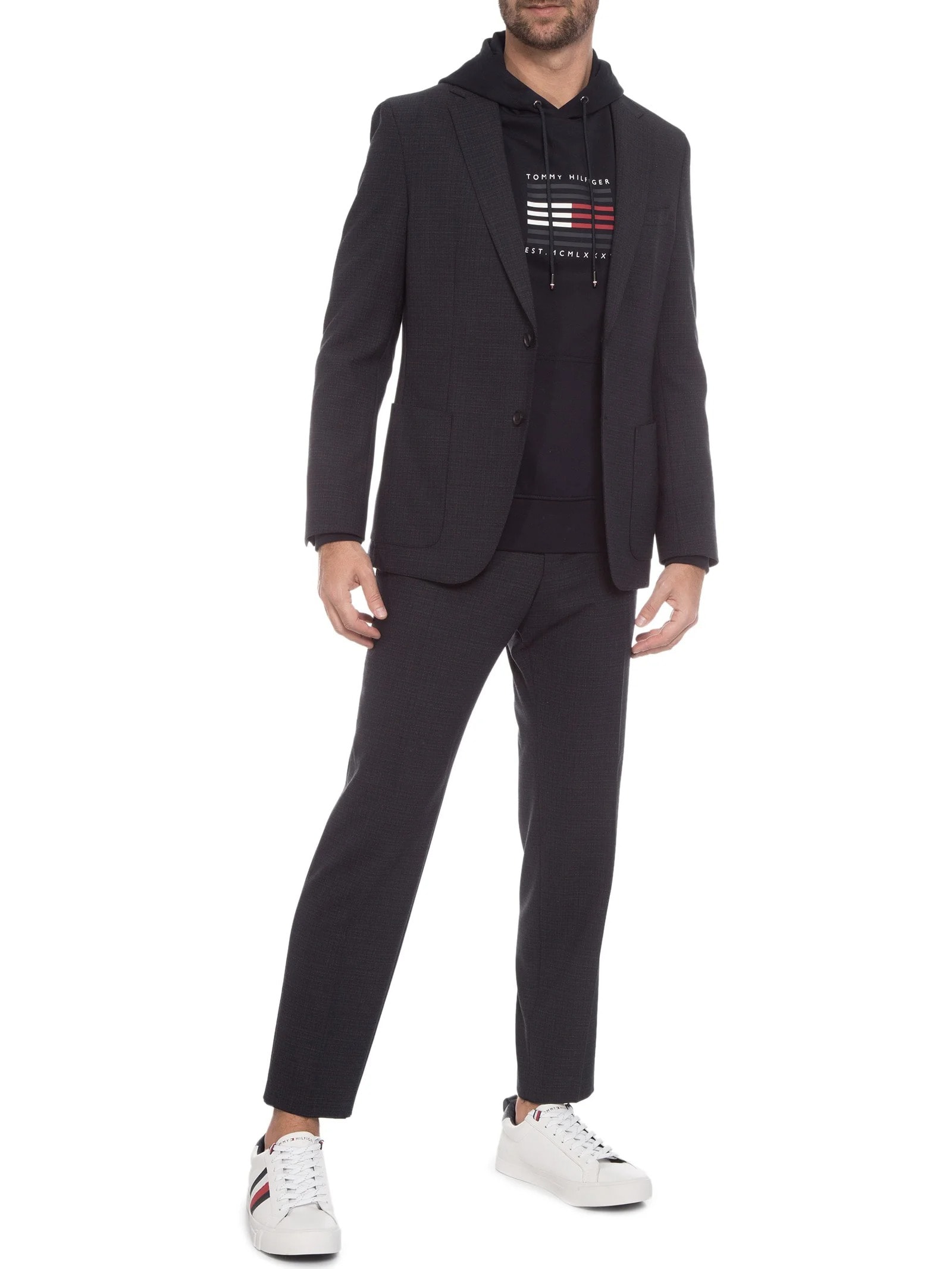 Tênis Masculino Dino 9a Branco Tommy Hilfiger