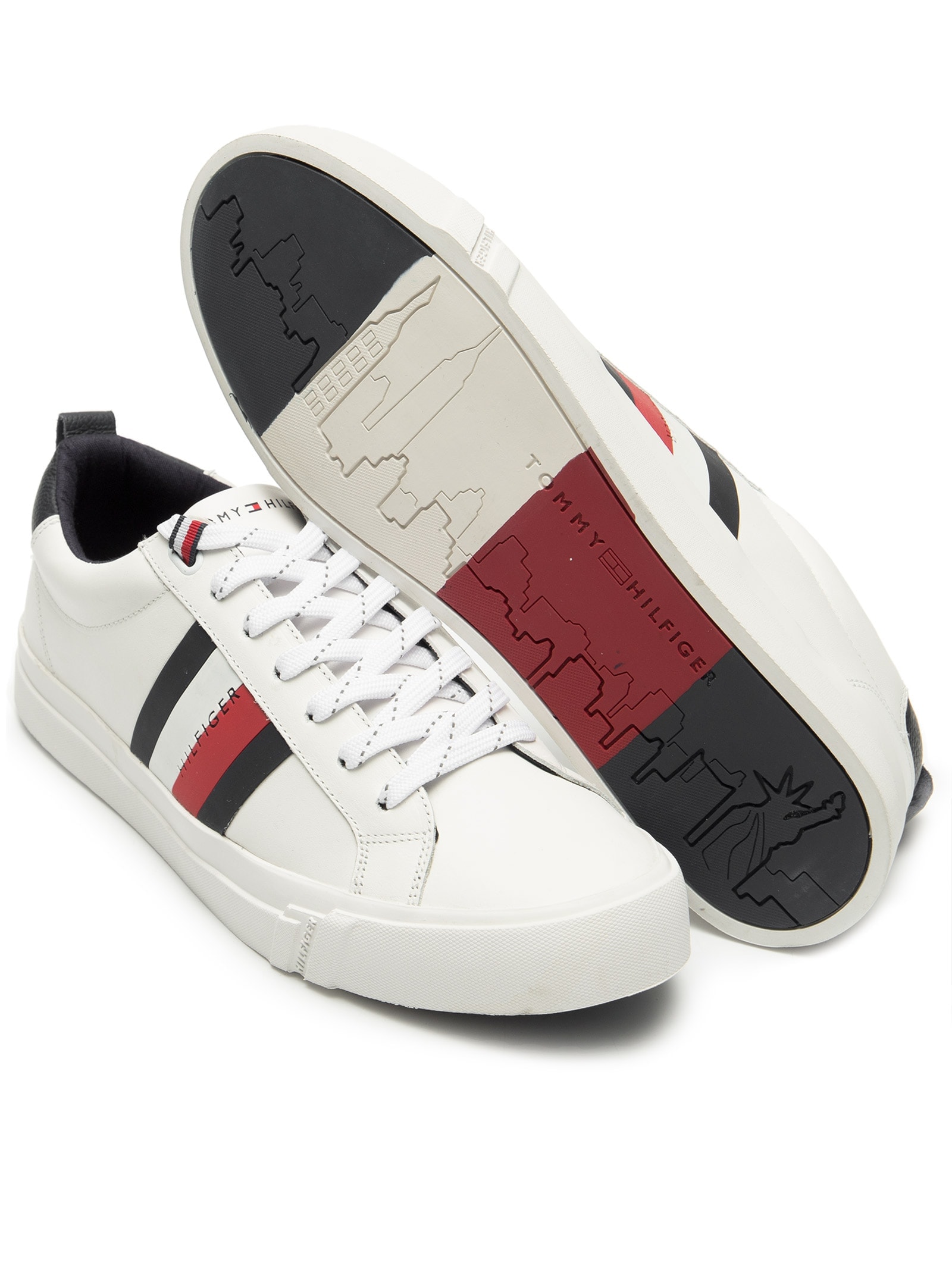 Tênis Masculino Dino 9a Branco Tommy Hilfiger