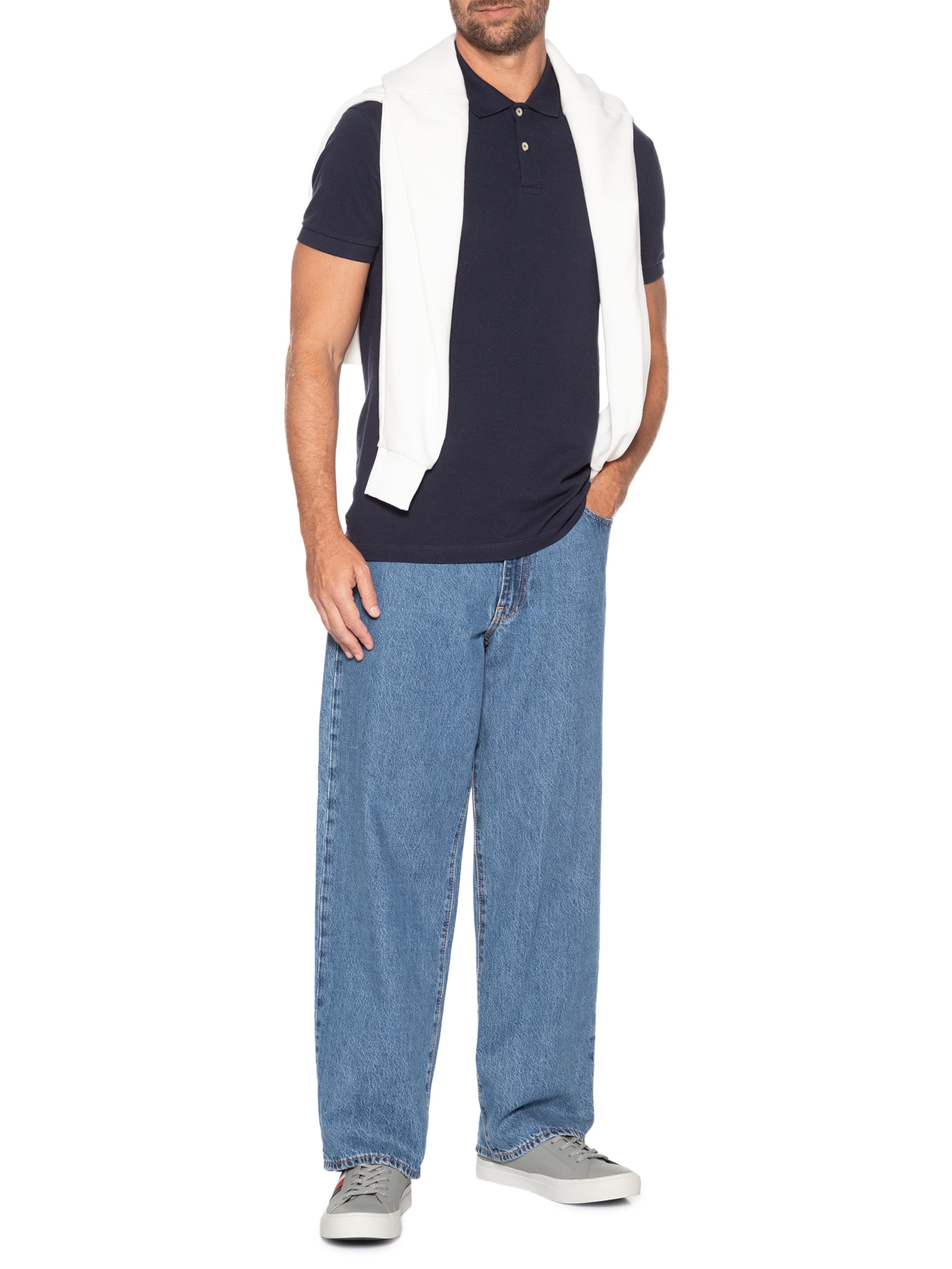 Tênis Masculino Dino 9A Cinza Tommy Hilfiger