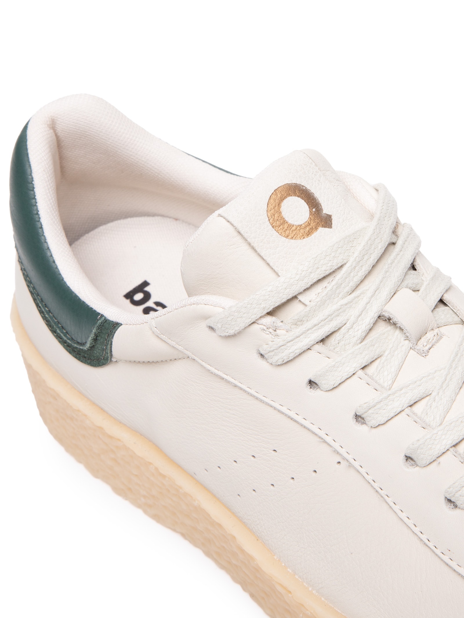 Tênis Masculino Em Couro Básico Branco Basiq Men