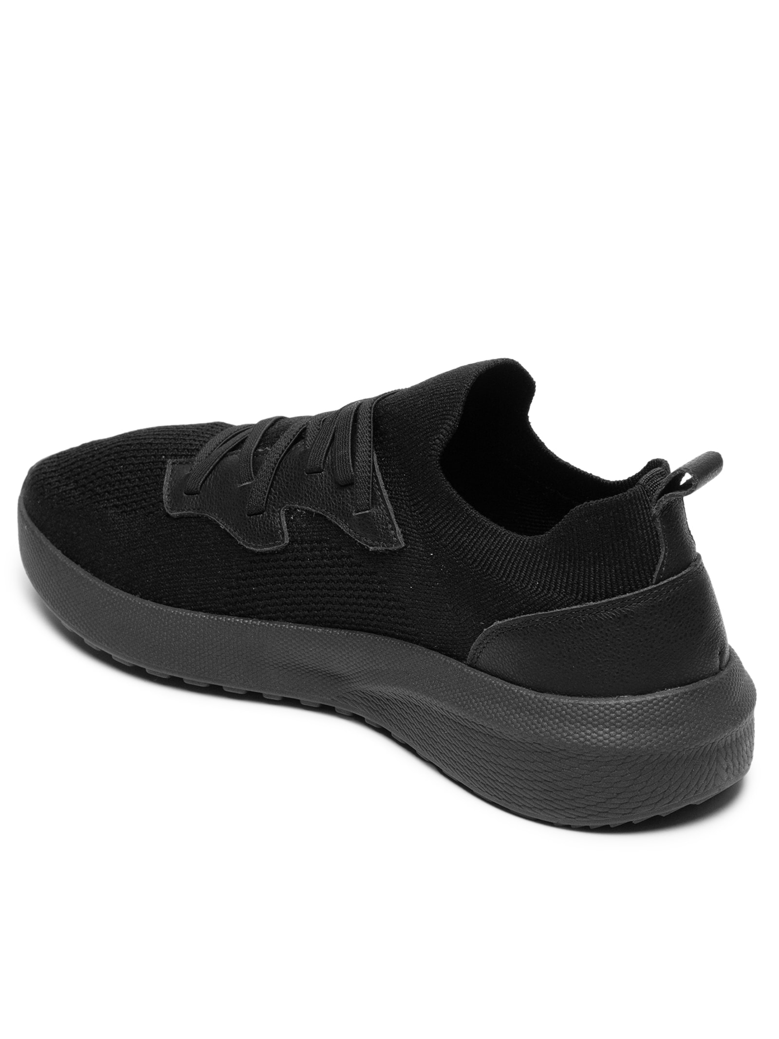 Tênis Masculino Em Malha Preto '2 Essential
