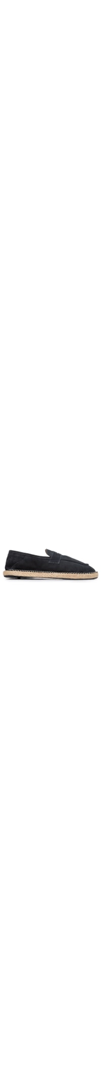 Tênis Masculino Espadrille Camurça Com Gravata - Azul