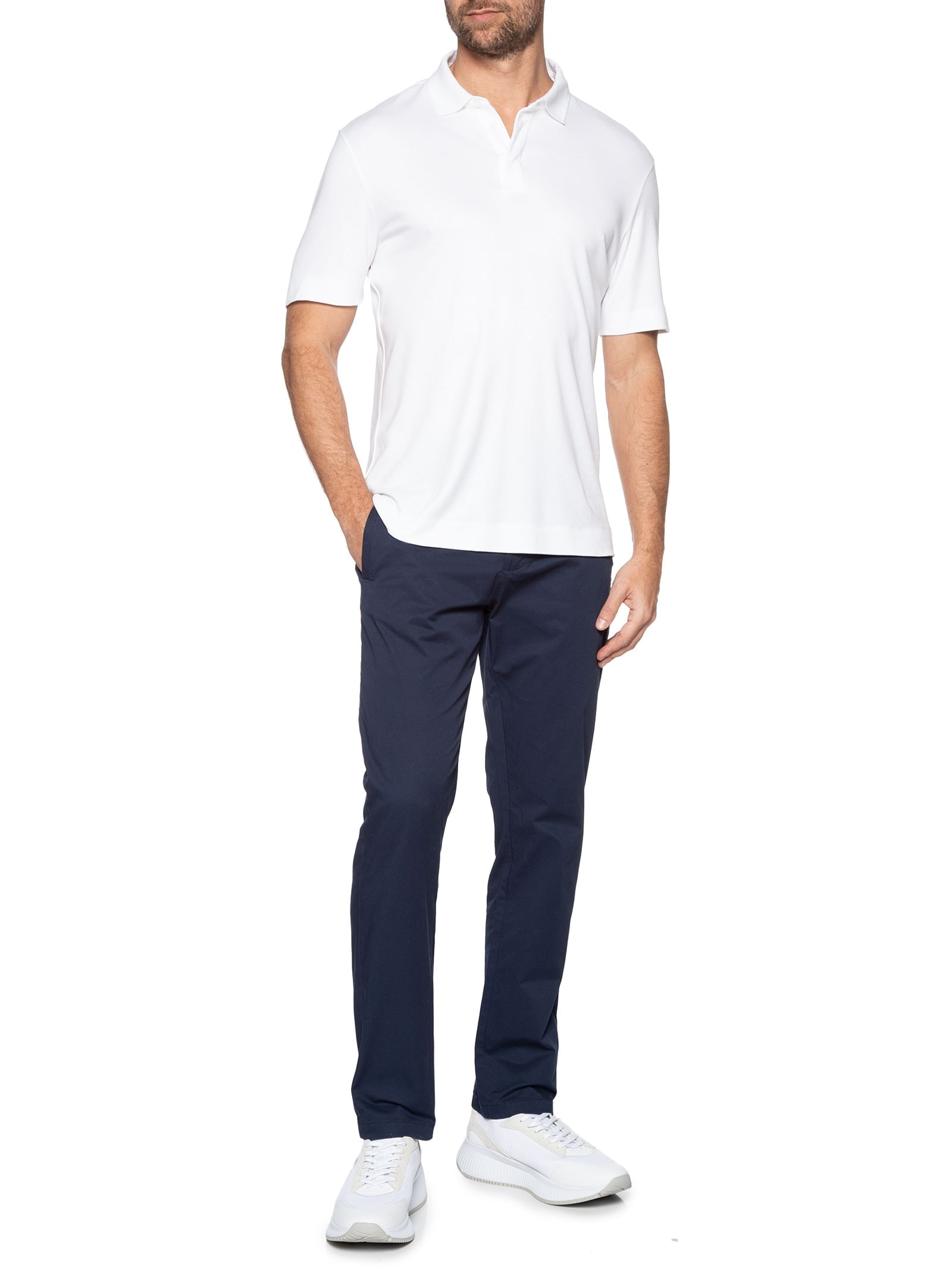 Tênis Masculino Evo Slon Knrsd Branco Boss