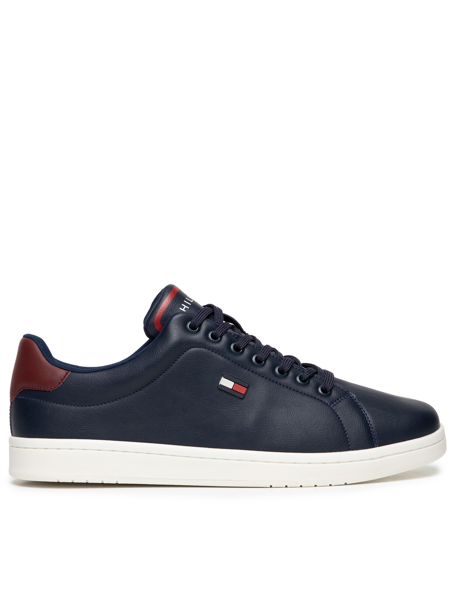 Tênis Masculino Flag Low Cut Lace-Up Azul Tommy Hilfiger