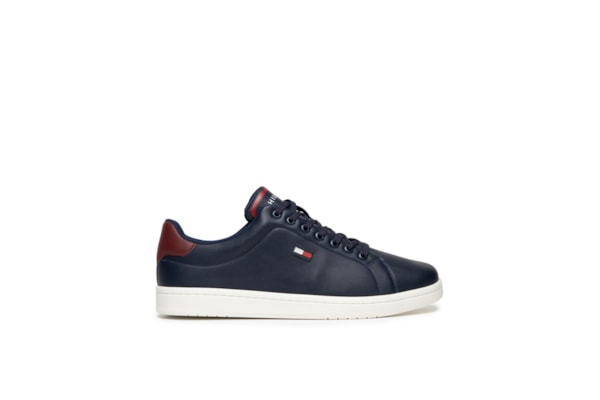 Tênis Masculino Flag Low Cut Lace-Up - Azul