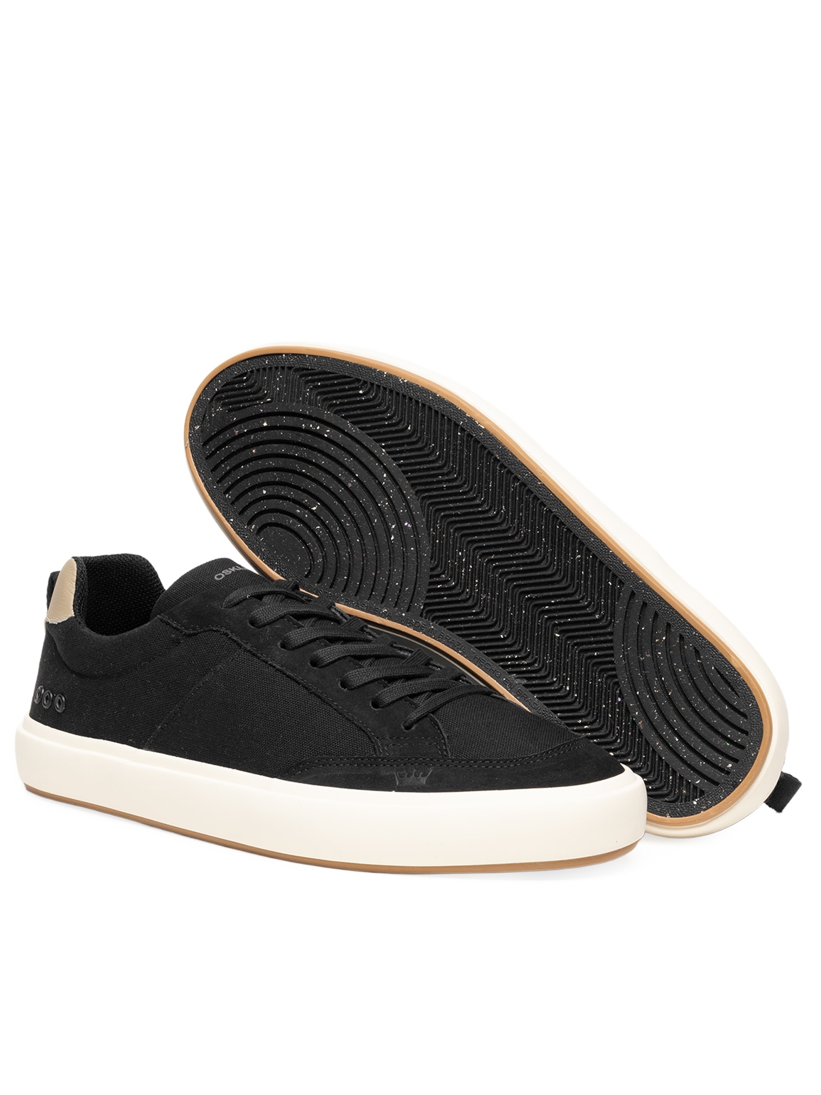 Tênis Masculino Float Lona Preto Osklen