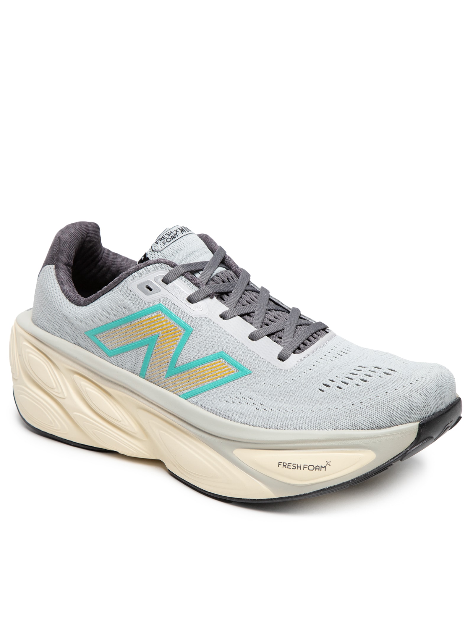 Tênis Masculino Fresh Foam X More V5 - New Balance - Cinza