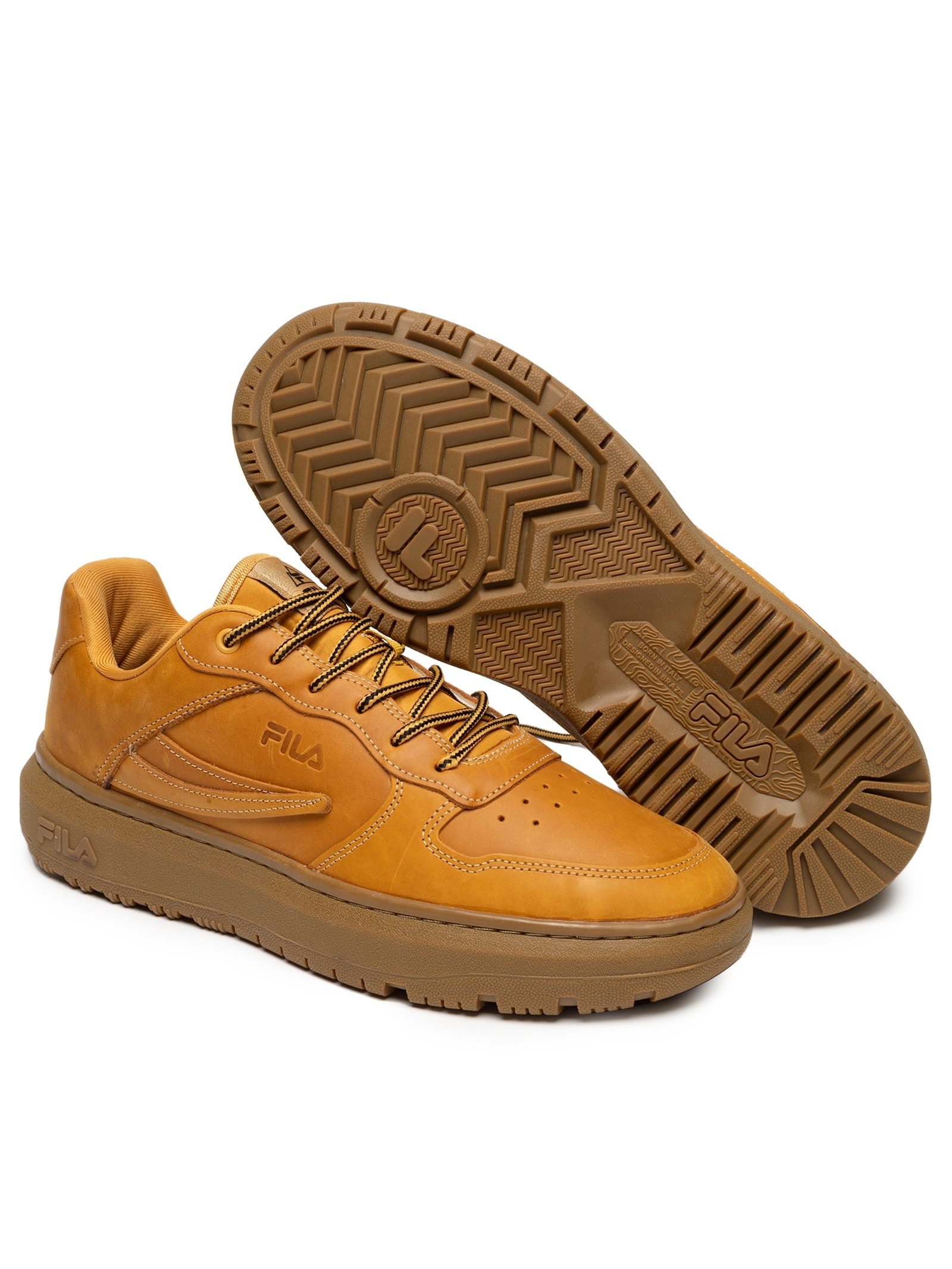 Tênis Masculino FX-100 All Terrain Low Narcissus Marrom Fila